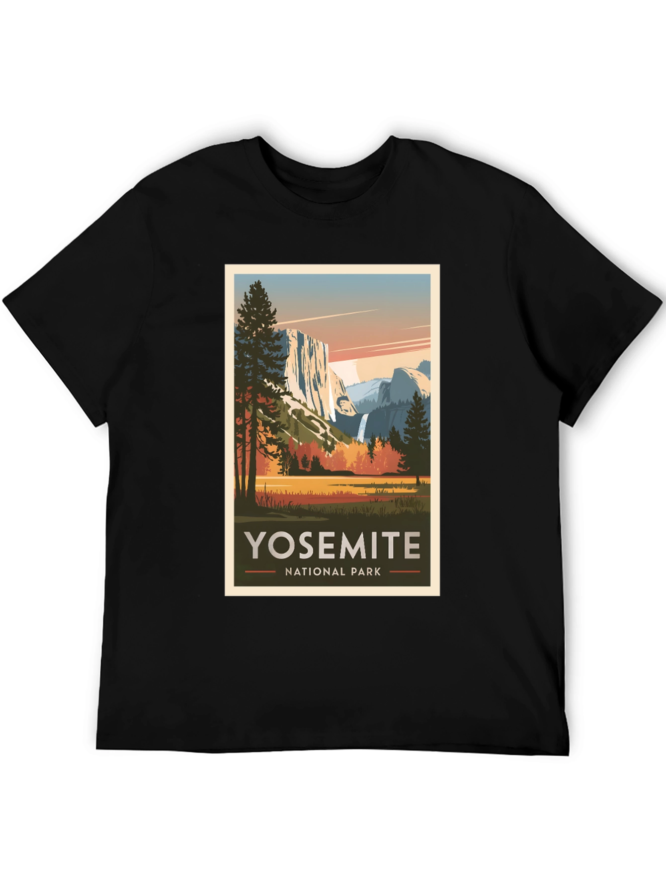 Yosemite National Park Graphic T-Shirt
