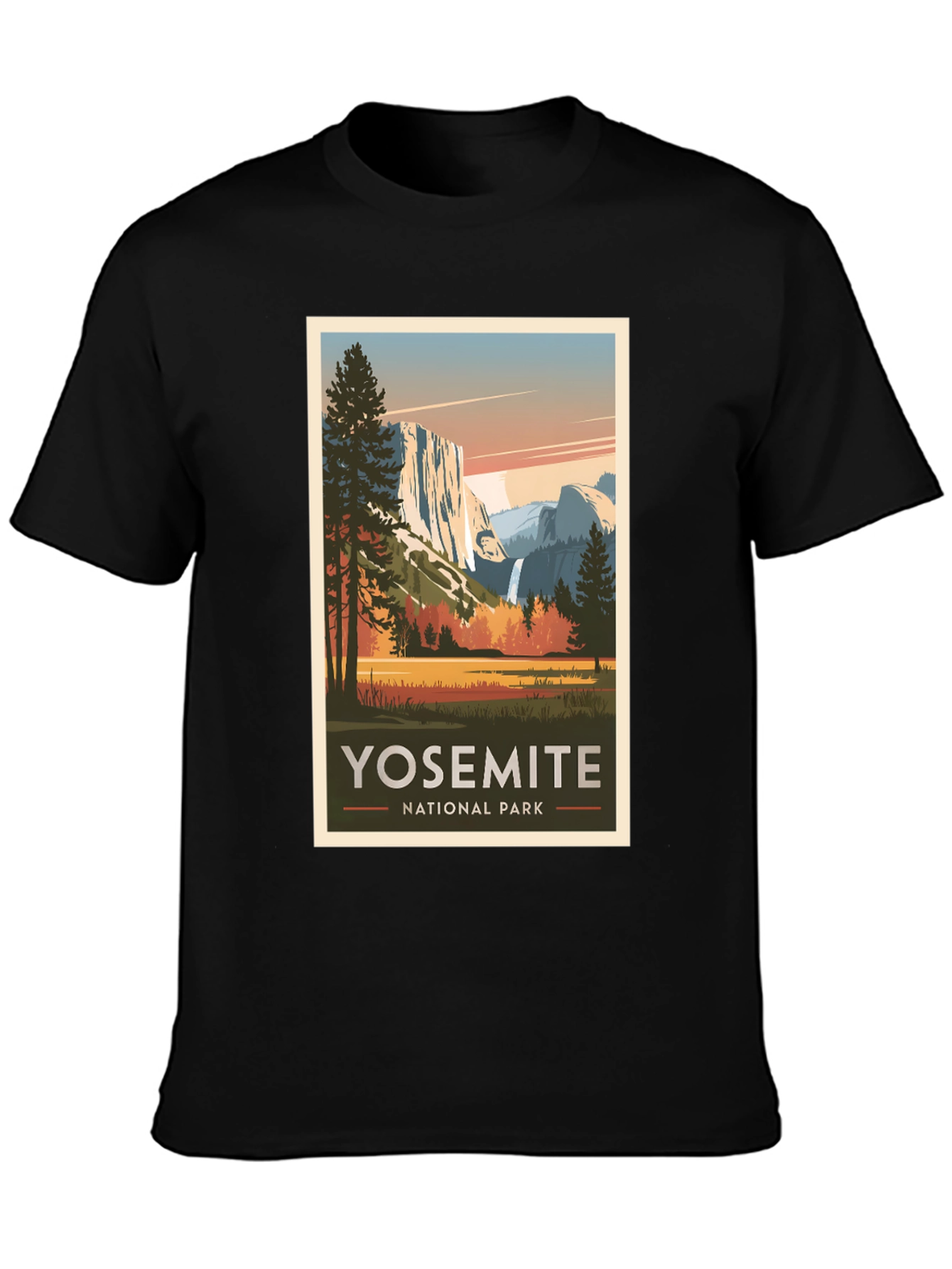 Yosemite National Park Graphic T-Shirt