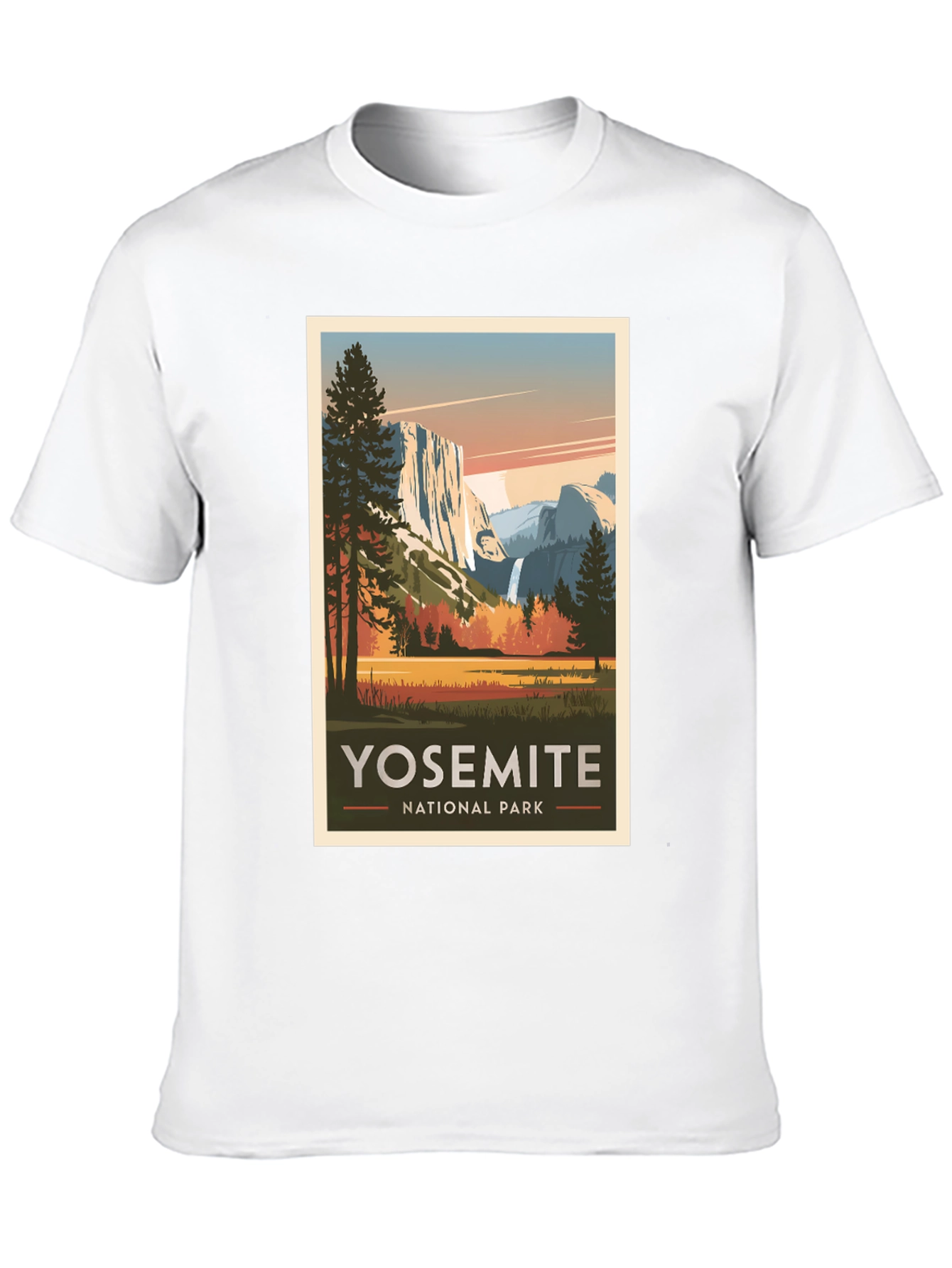 Yosemite National Park Graphic T-Shirt