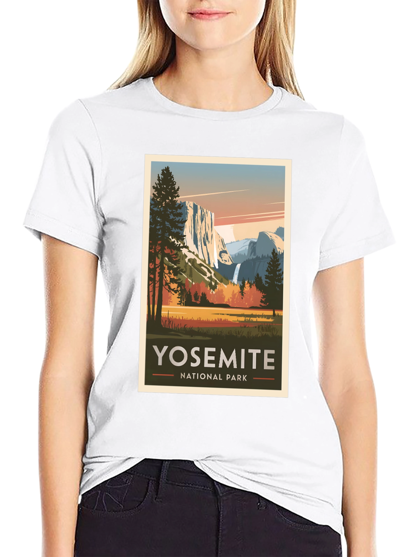 Yosemite National Park Graphic T-Shirt