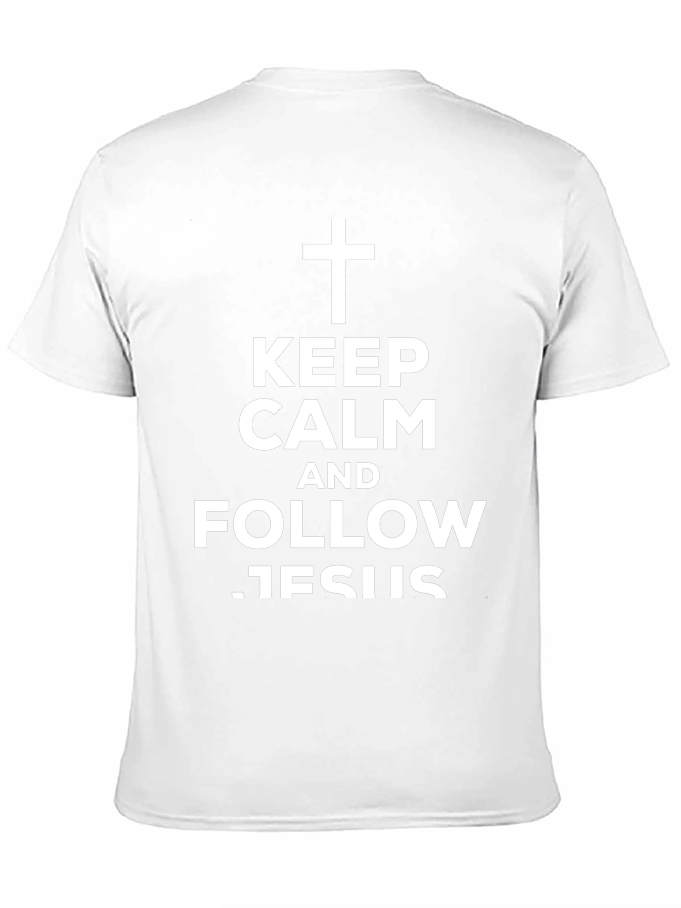 Keep Calm and Follow Jesus T-Shirt Christian Tee