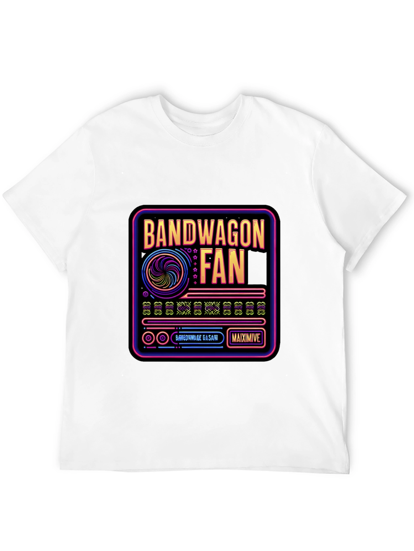 Bandwagon Fan Graphic Tee - Retro Style
