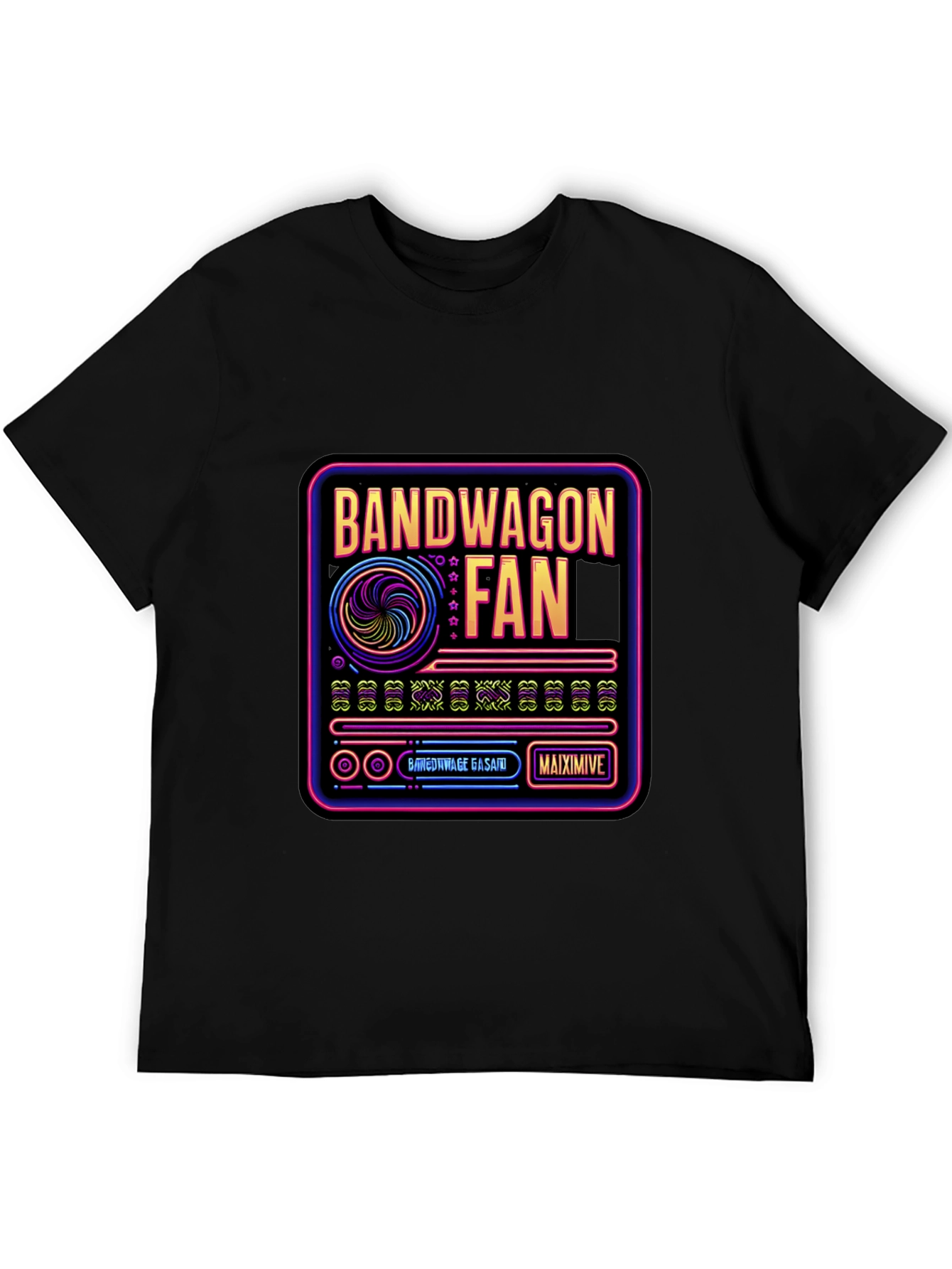 Bandwagon Fan Graphic Tee - Retro Style