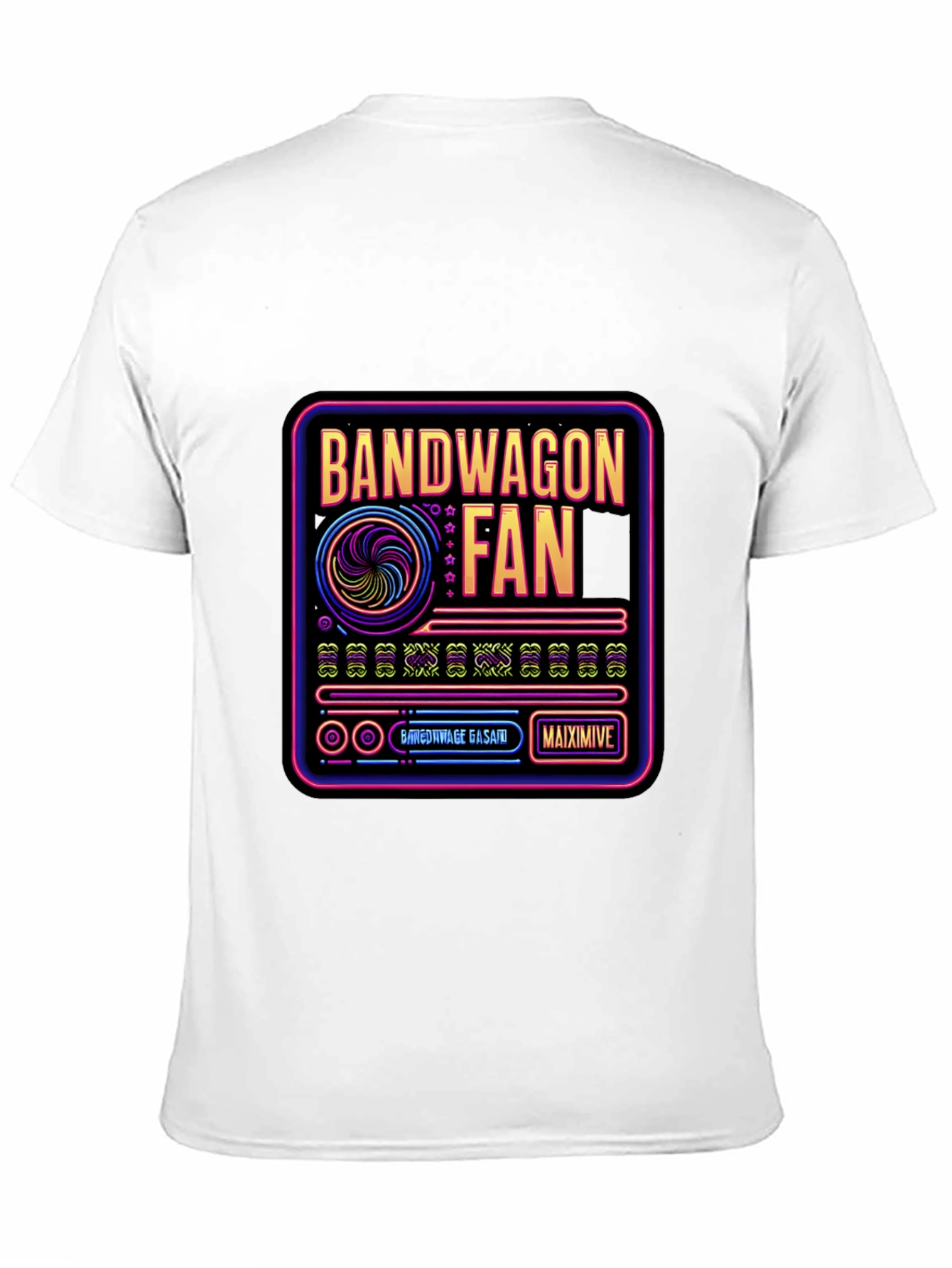 Bandwagon Fan Graphic Tee - Retro Style
