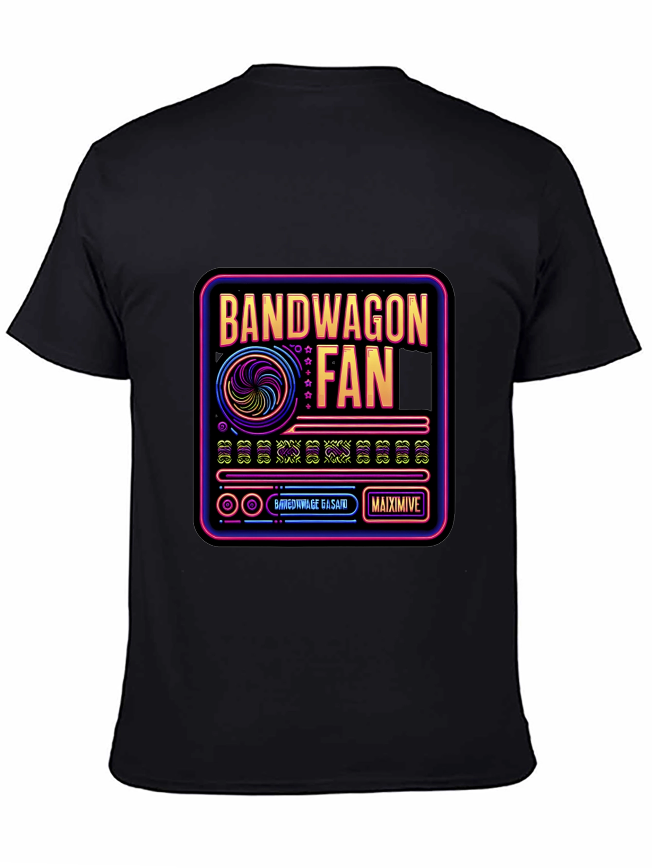 Bandwagon Fan Graphic Tee - Retro Style