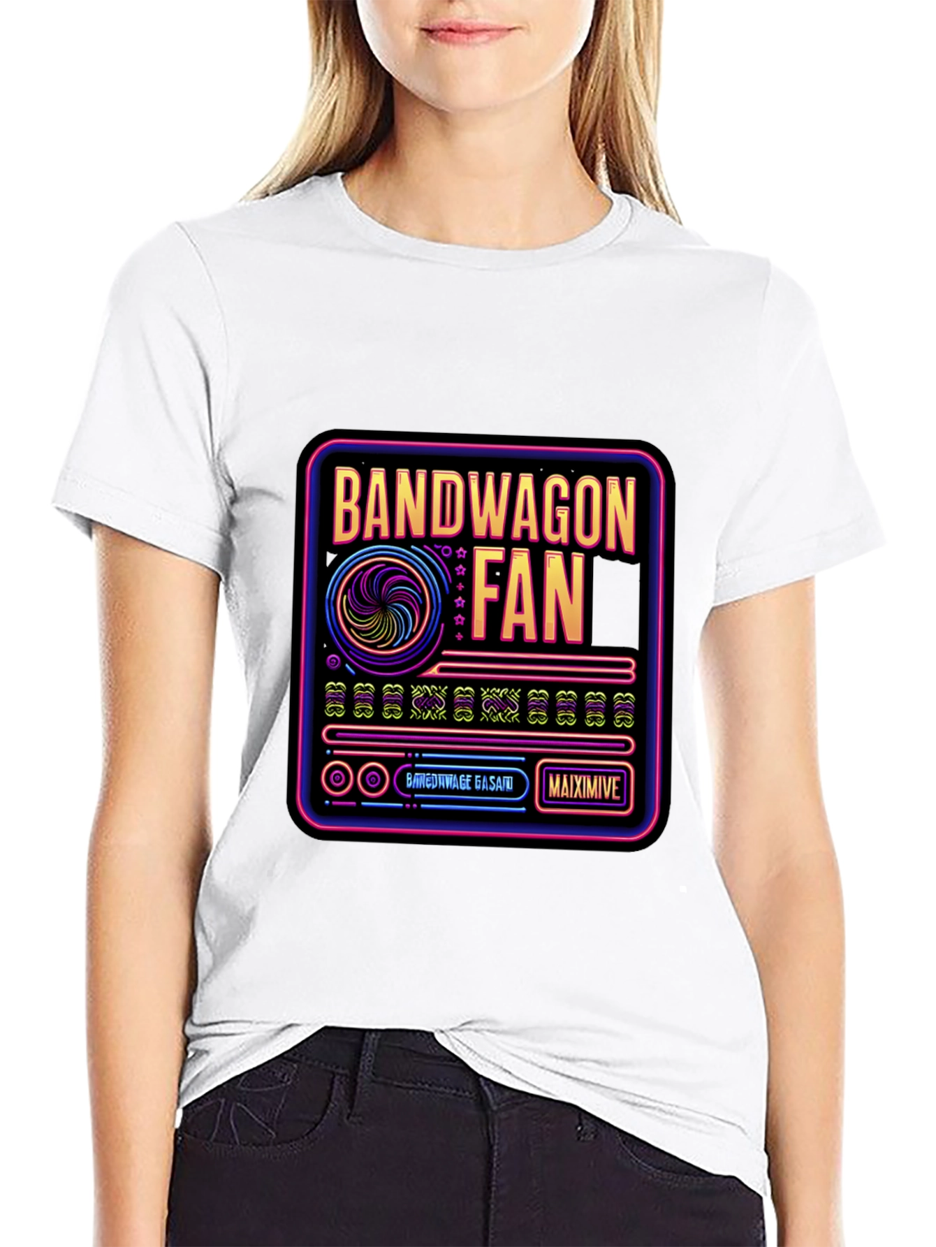 Bandwagon Fan Graphic Tee - Retro Style