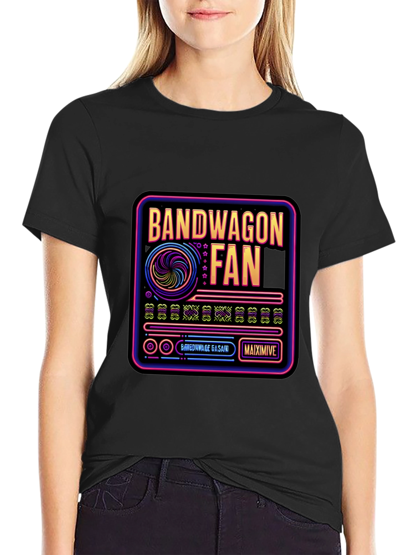 Bandwagon Fan Graphic Tee - Retro Style