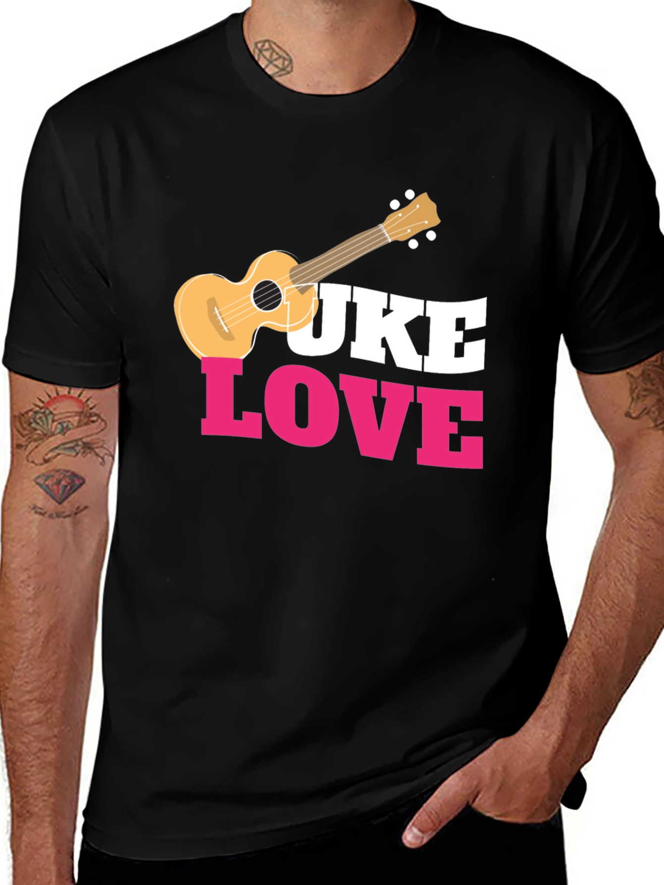 Uke Love Graphic Tee