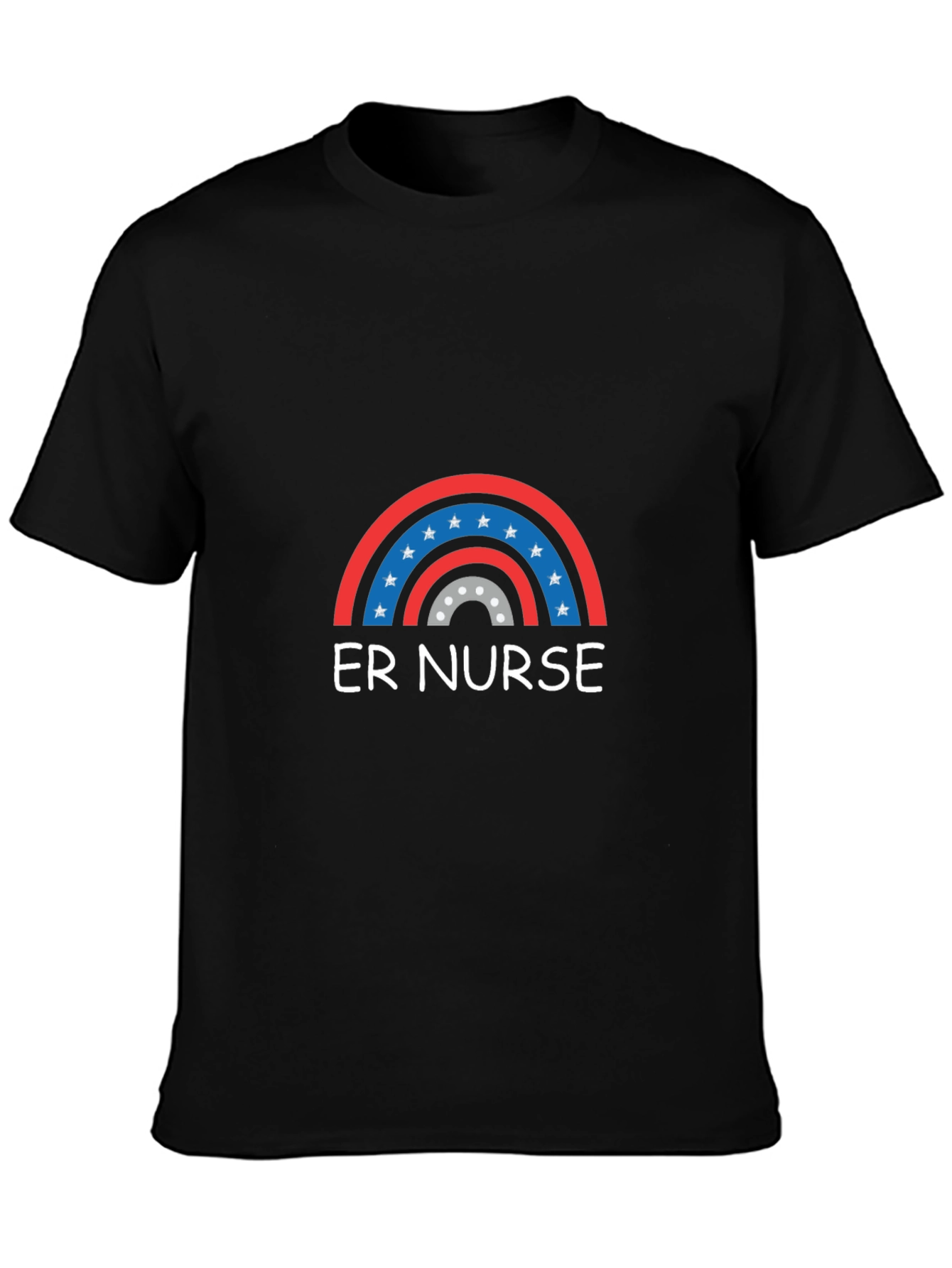 ER Nurse Rainbow T-Shirt - Unisex Cotton Tee