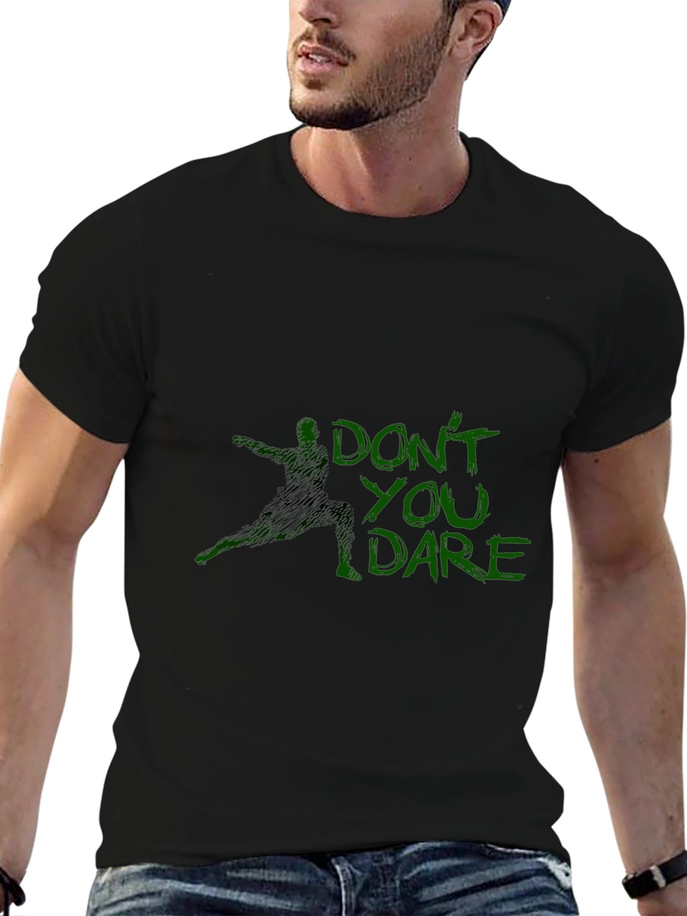 Dont You Dare Graphic Tee - Bold Statement T-Shirt