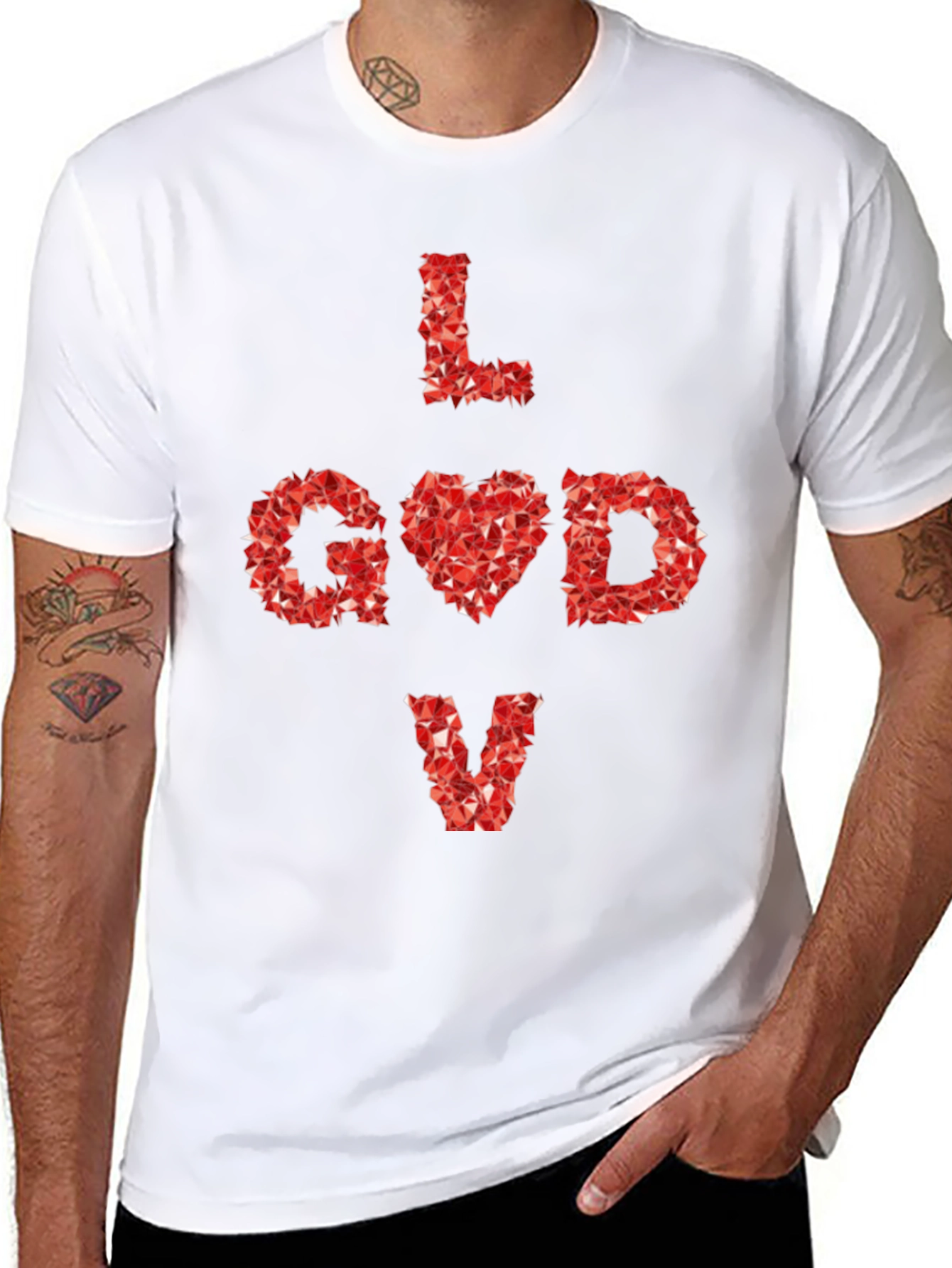 Love God T-Shirt - Stylish Graphic Tee