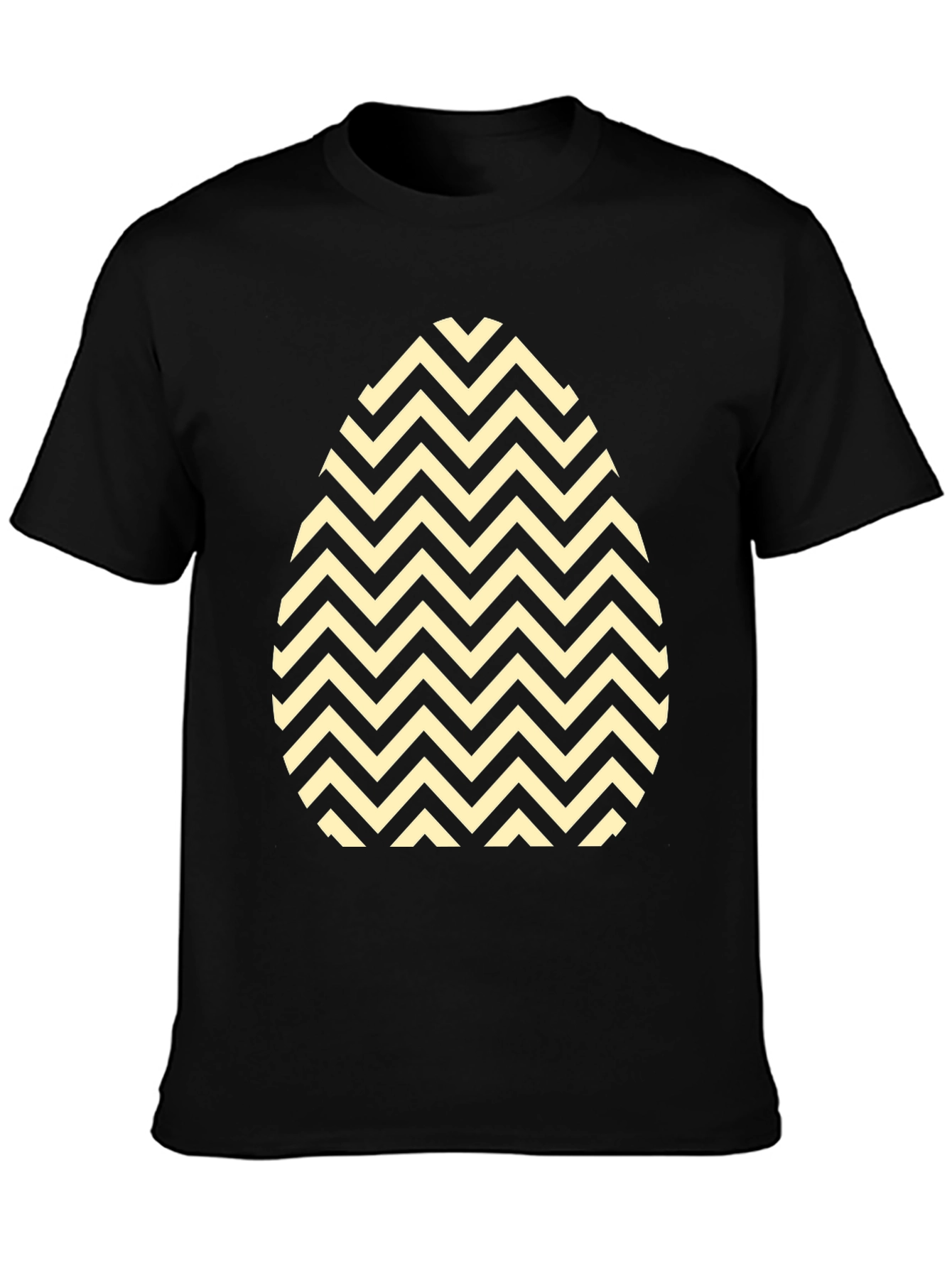 Easter Egg Chevron Pattern T-Shirt