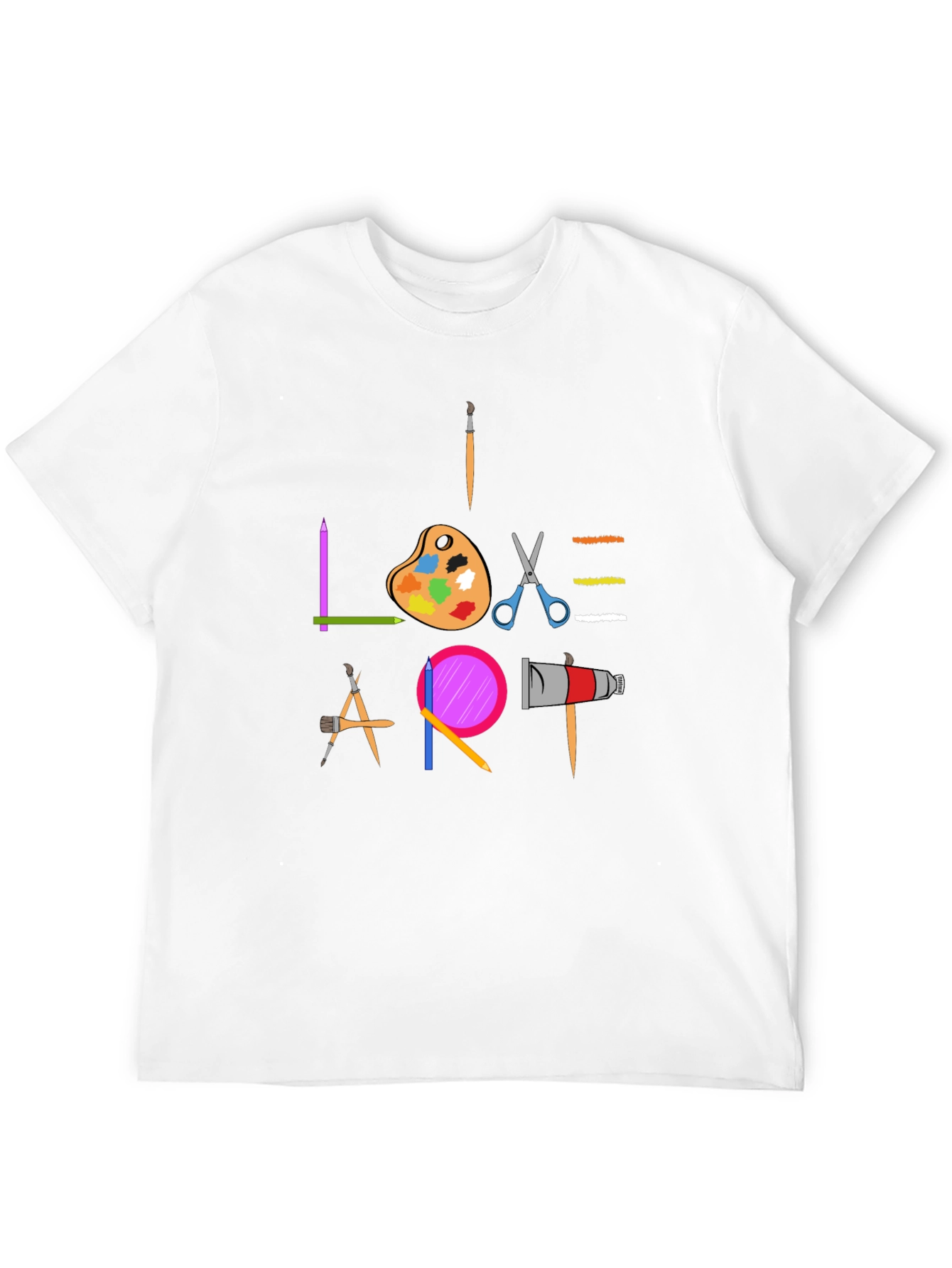 Love Art T-Shirt - Creative Design Tee