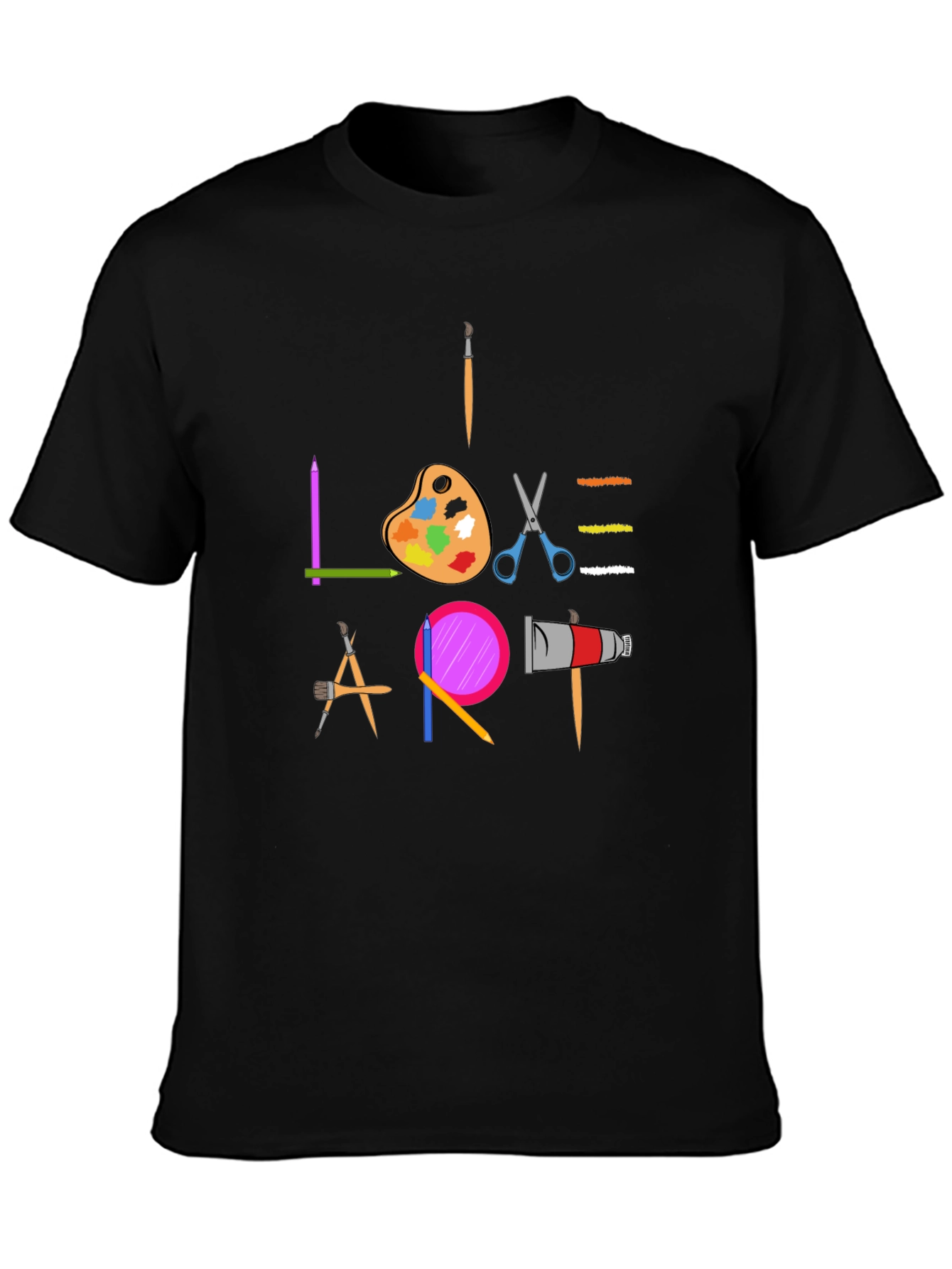 Love Art T-Shirt - Creative Design Tee