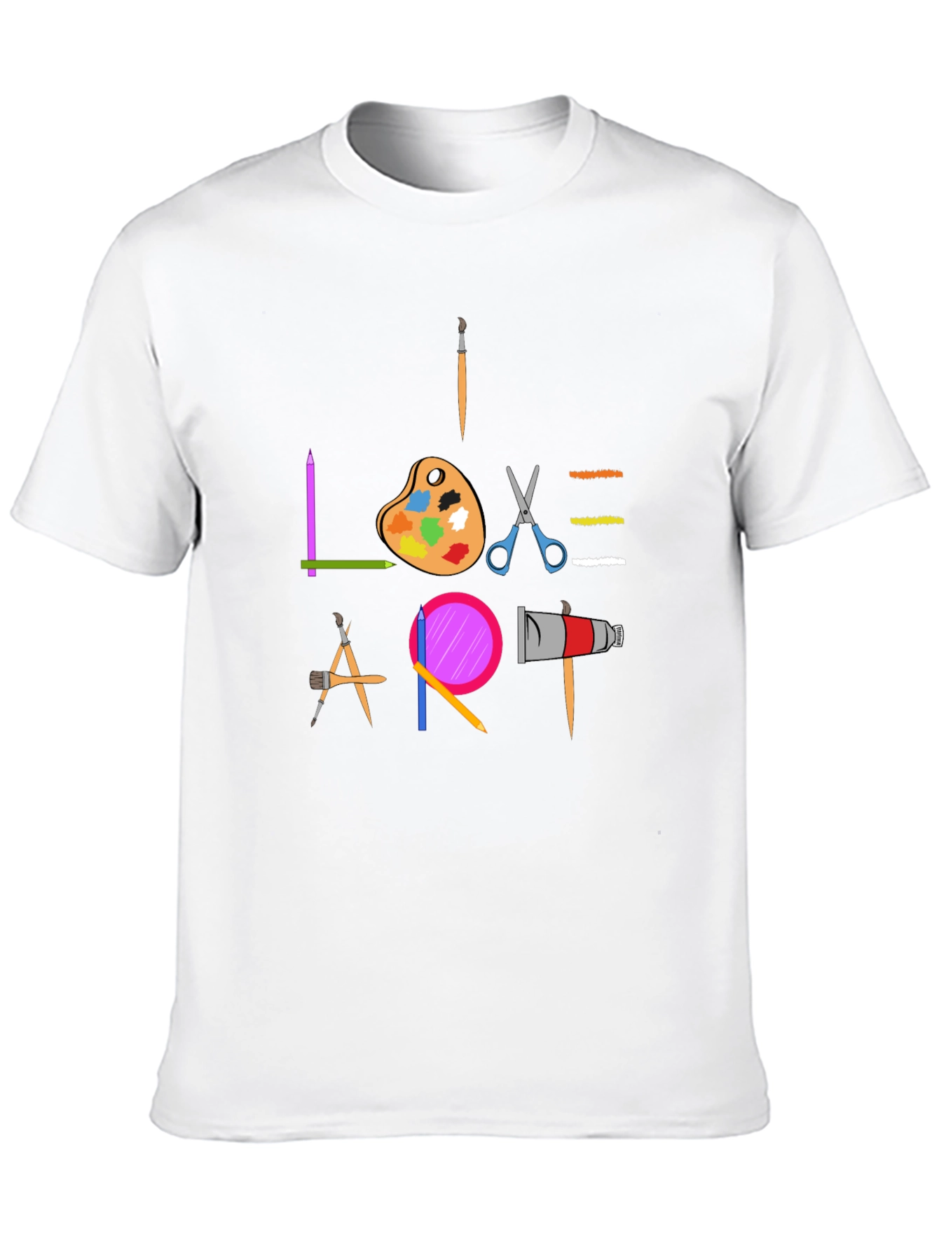 Love Art T-Shirt - Creative Design Tee