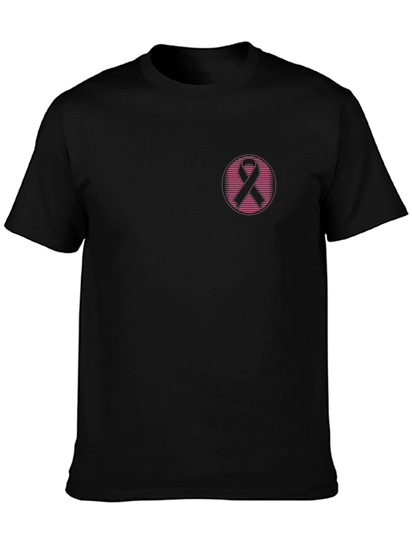 Ribbon Graphic Tee - Black