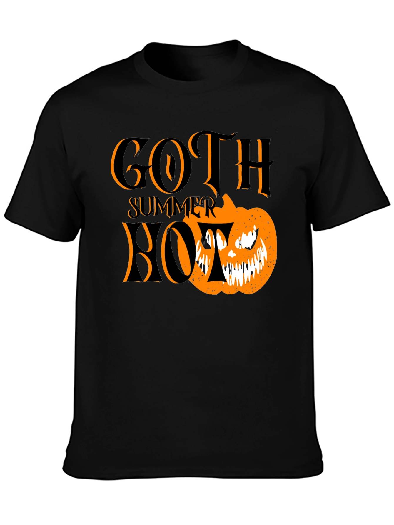 Goth Summer Boo Halloween T-Shirt