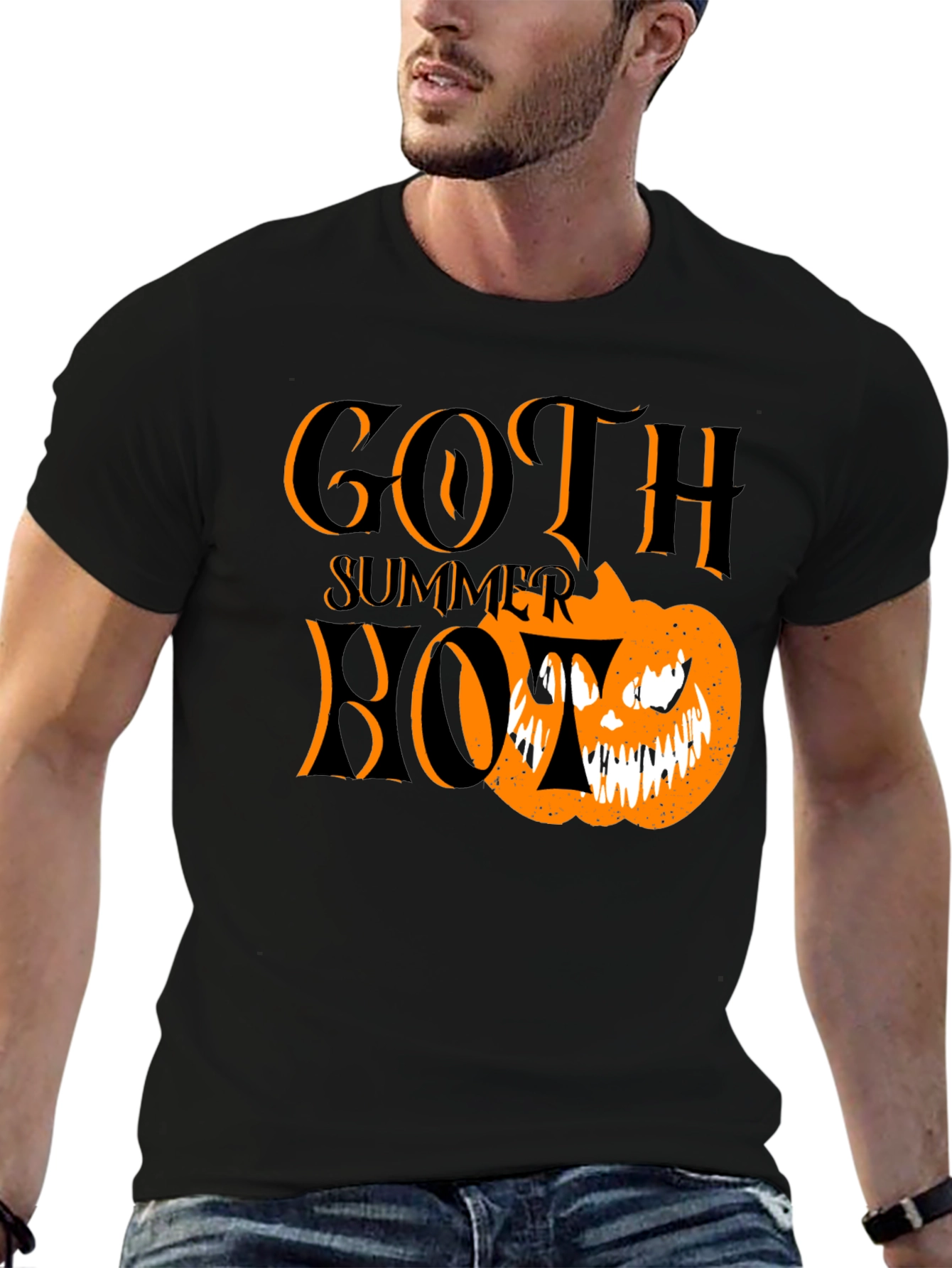 Goth Summer Boo Halloween T-Shirt