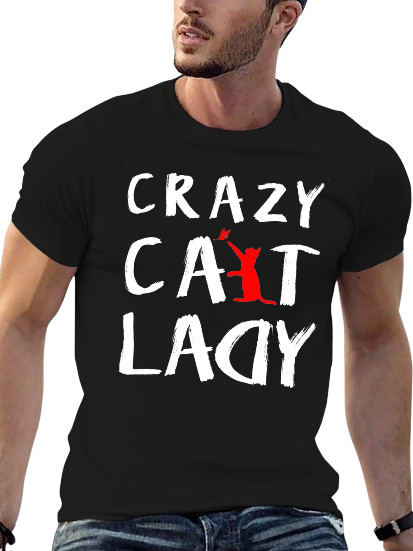 Crazy Cat Lady T-Shirt - Unisex Graphic Tee