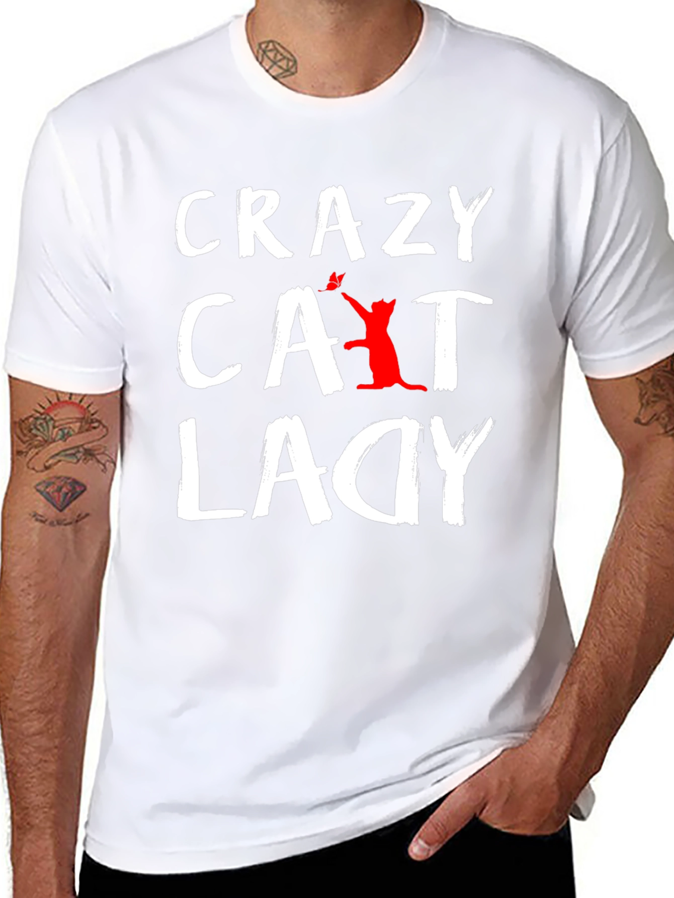 Crazy Cat Lady T-Shirt - Unisex Graphic Tee