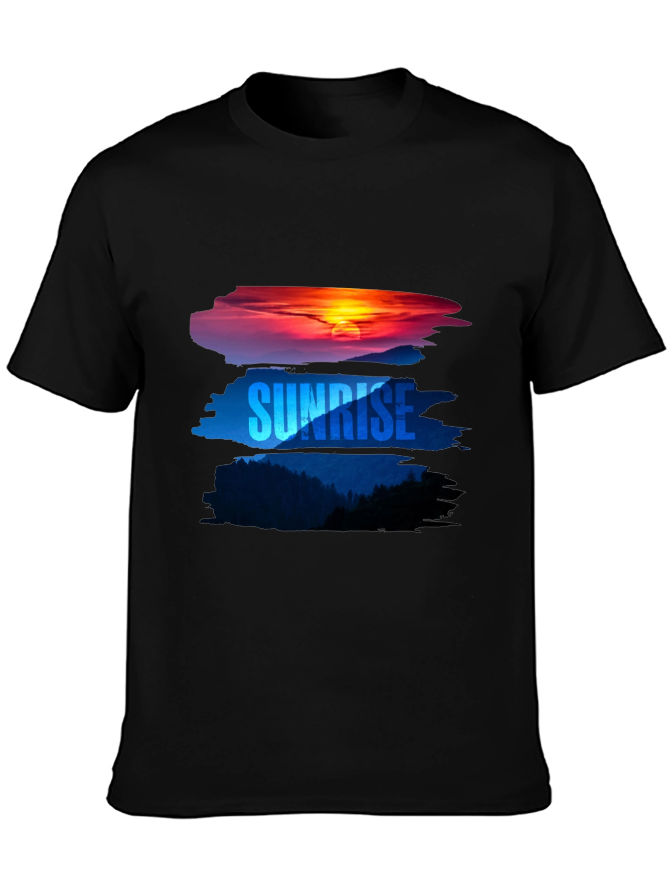 Sunrise Graphic Tee - Nature Inspired Comfort