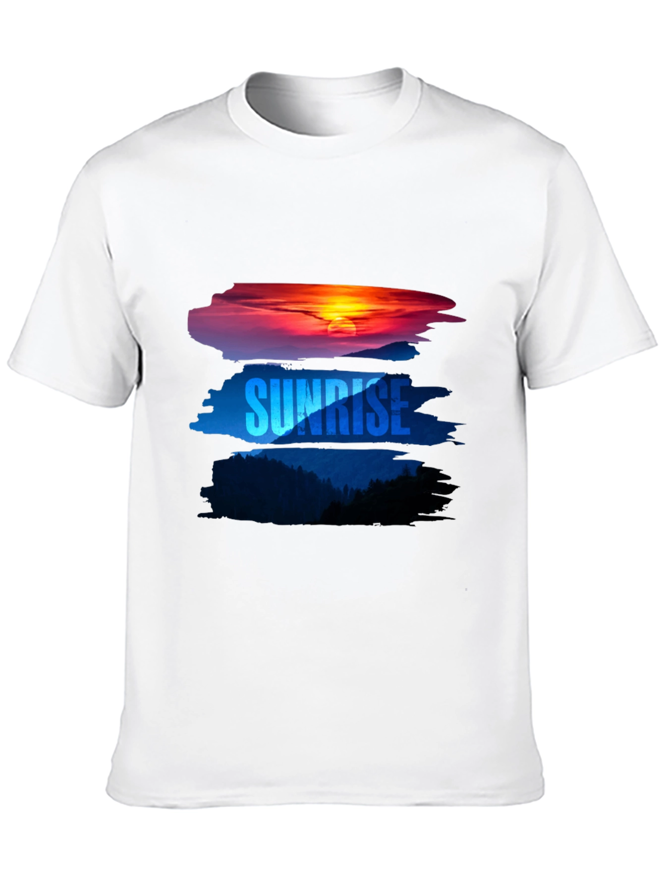 Sunrise Graphic Tee - Nature Inspired Comfort