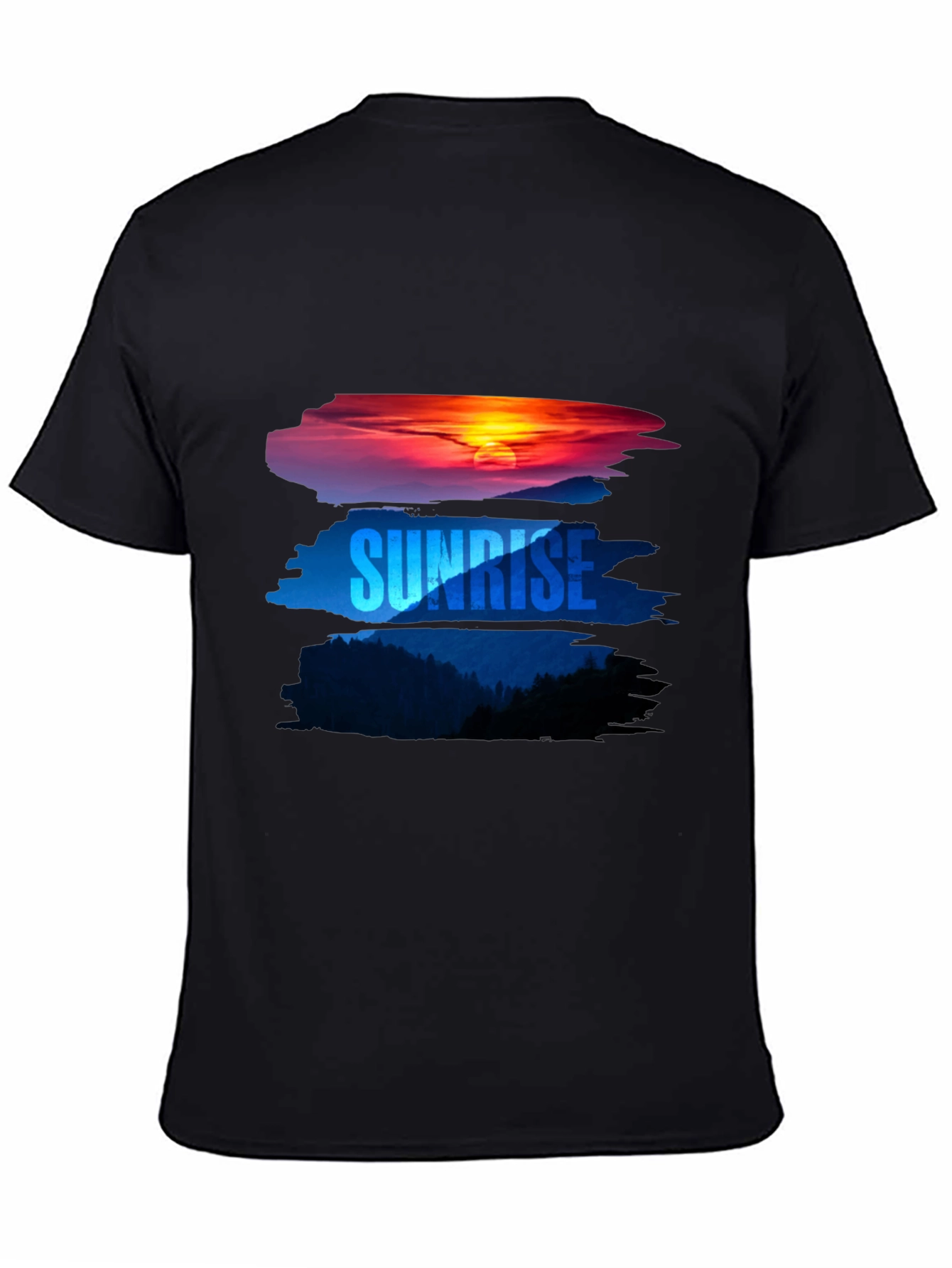 Sunrise Graphic Tee - Nature Inspired Comfort