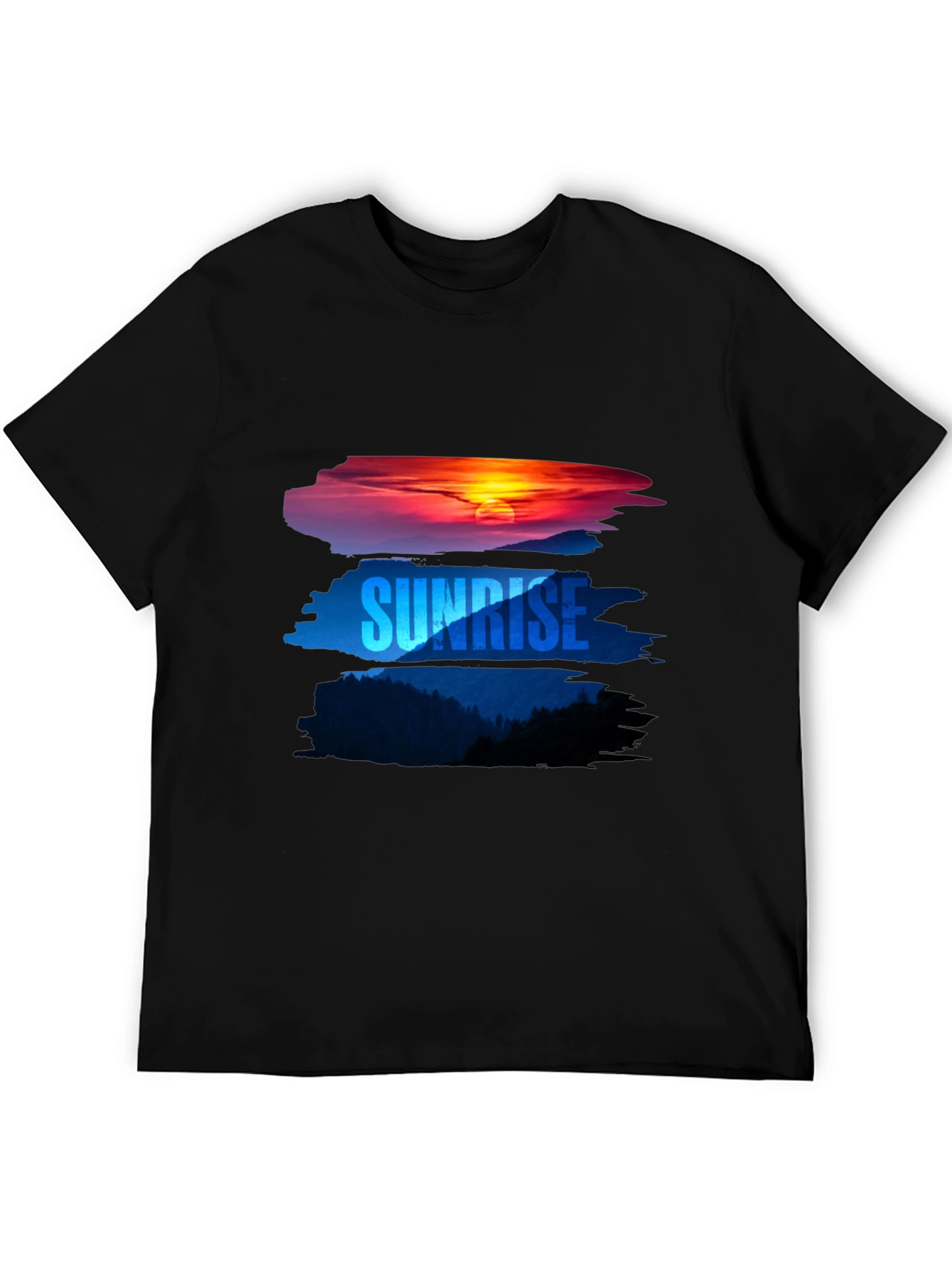 Sunrise Graphic Tee - Nature Inspired Comfort