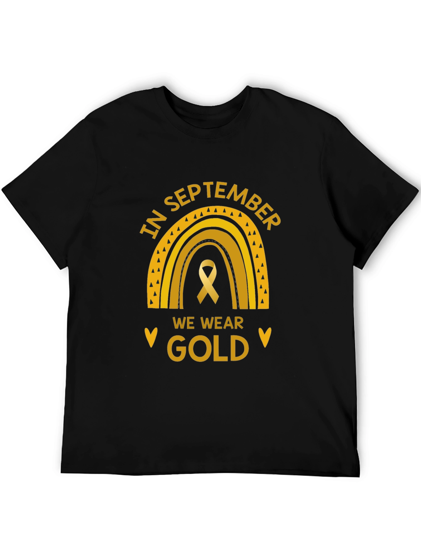 September Gold Ribbon Awareness T-Shirt
