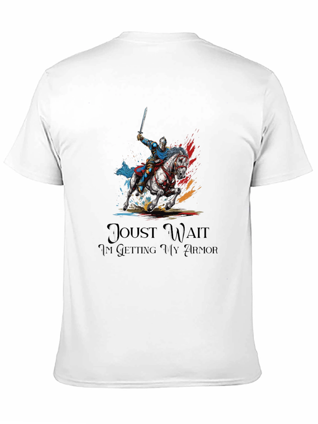 Knight On Horseback Graphic Tee