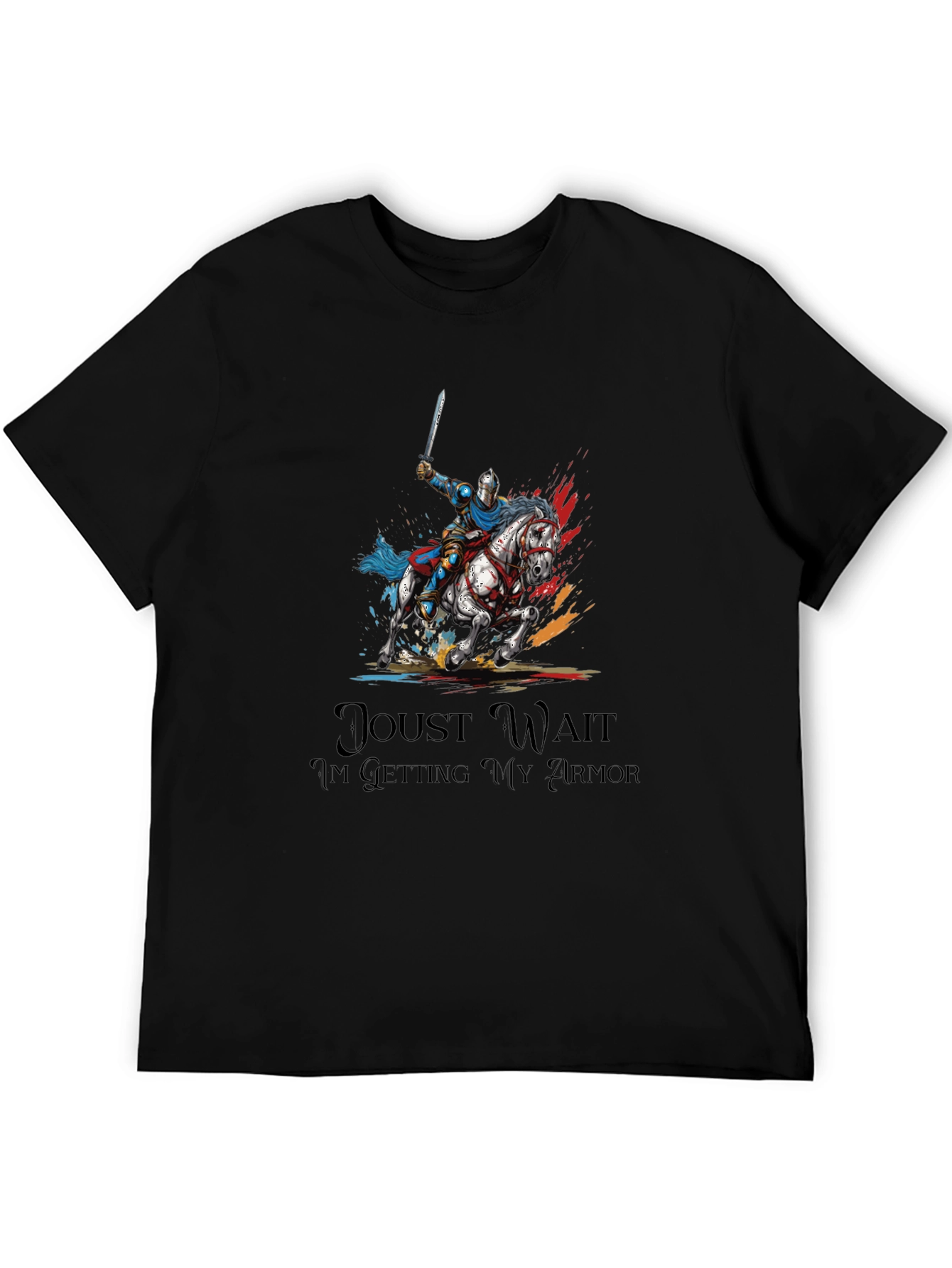 Knight On Horseback Graphic Tee