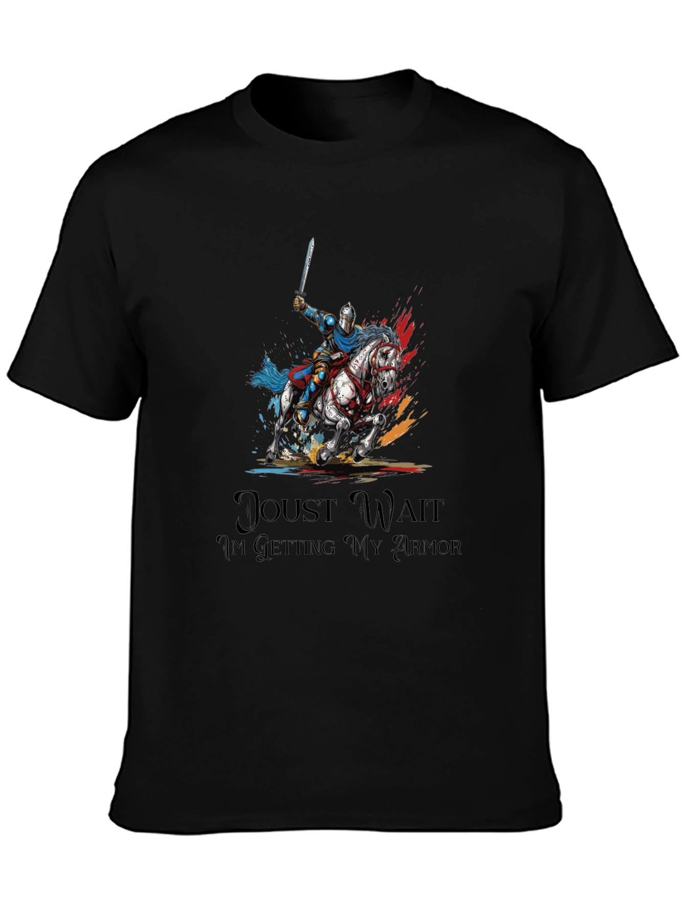 Knight On Horseback Graphic Tee
