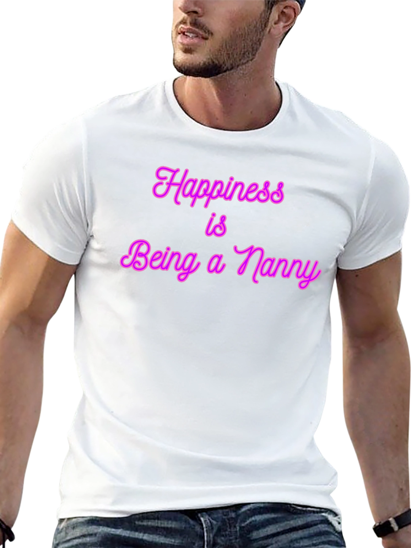 Happiness is Being a Nanny T-Shirt