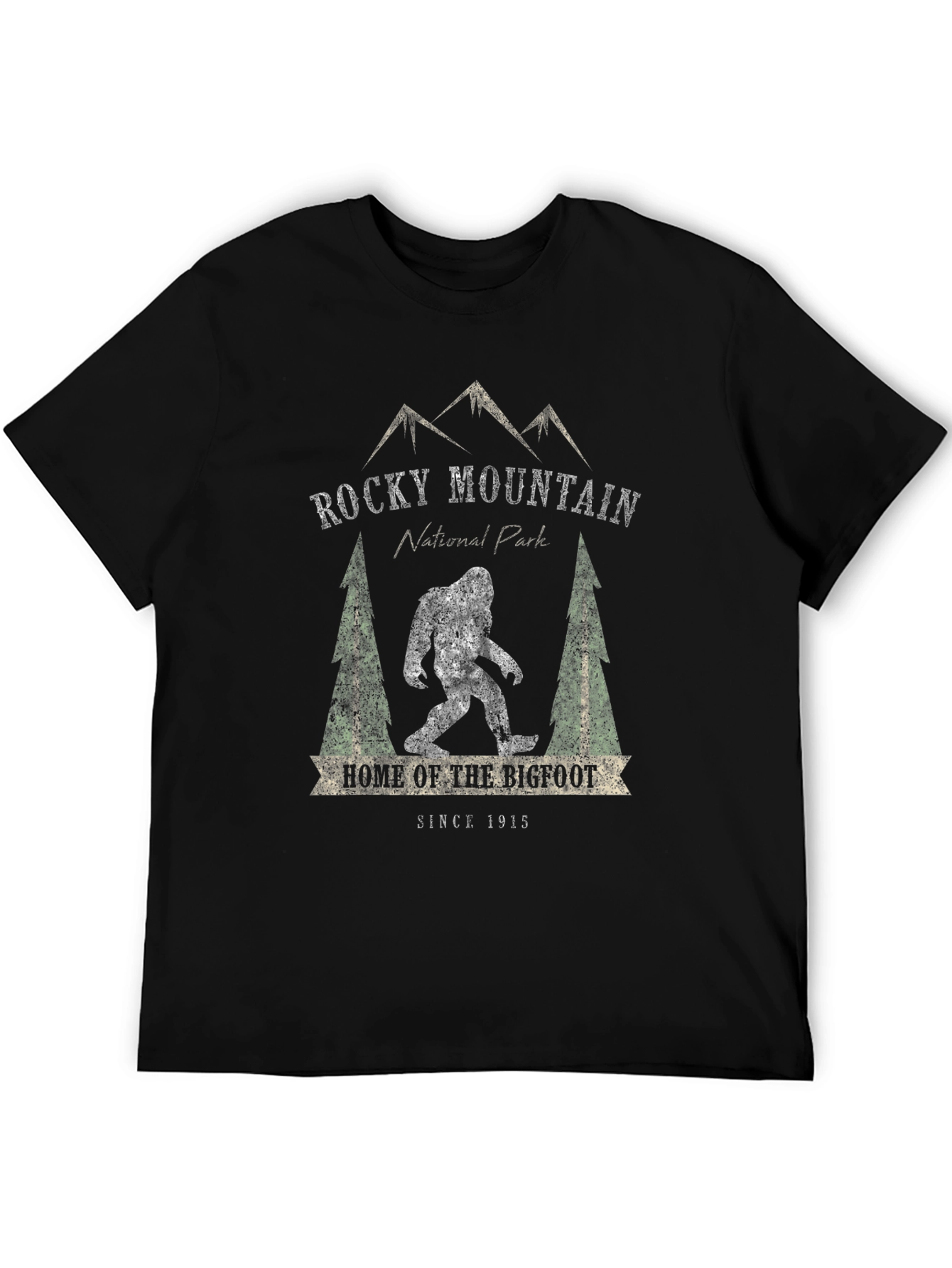 Rocky Mountain Bigfoot T-Shirt - National Park Tee