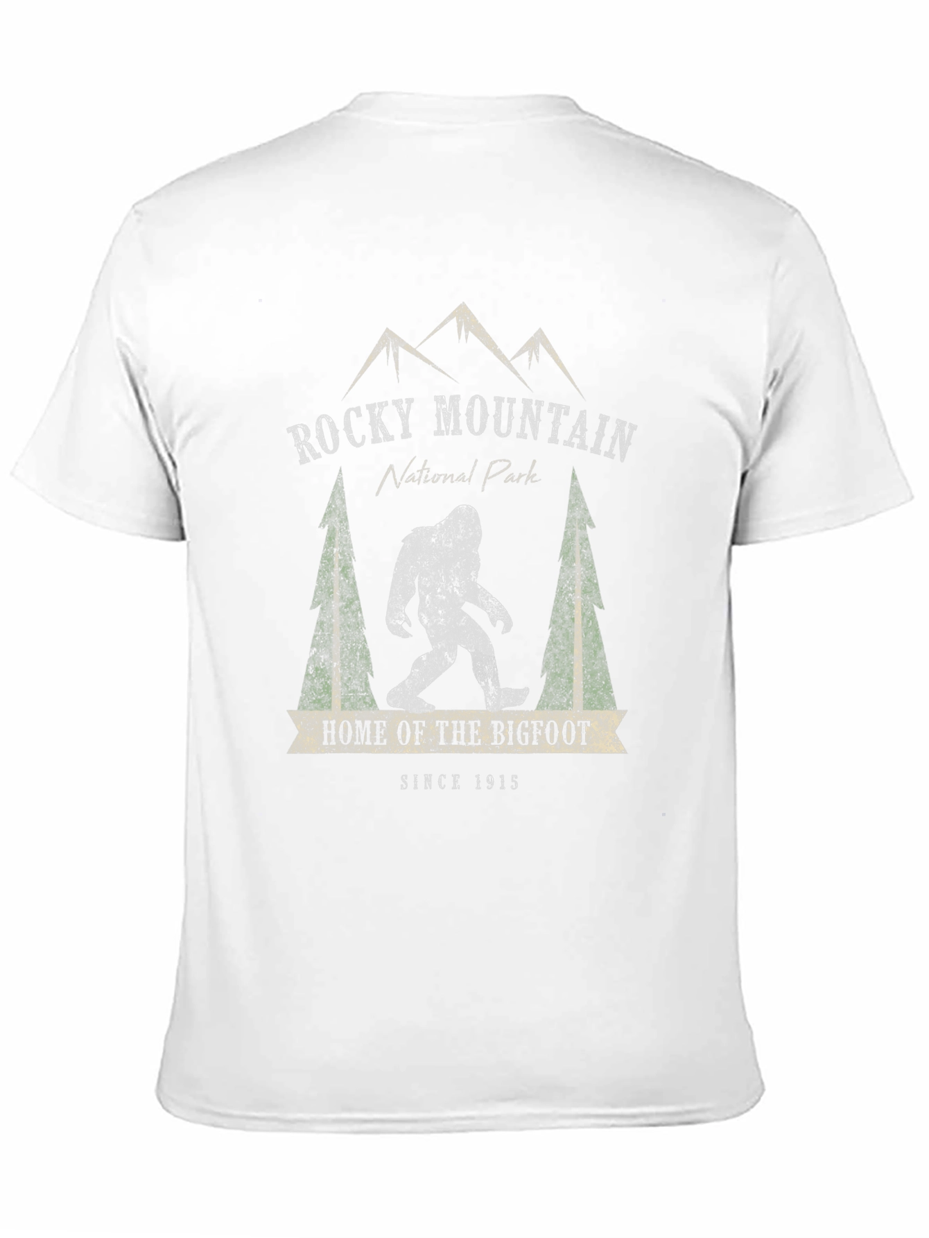Rocky Mountain Bigfoot T-Shirt - National Park Tee