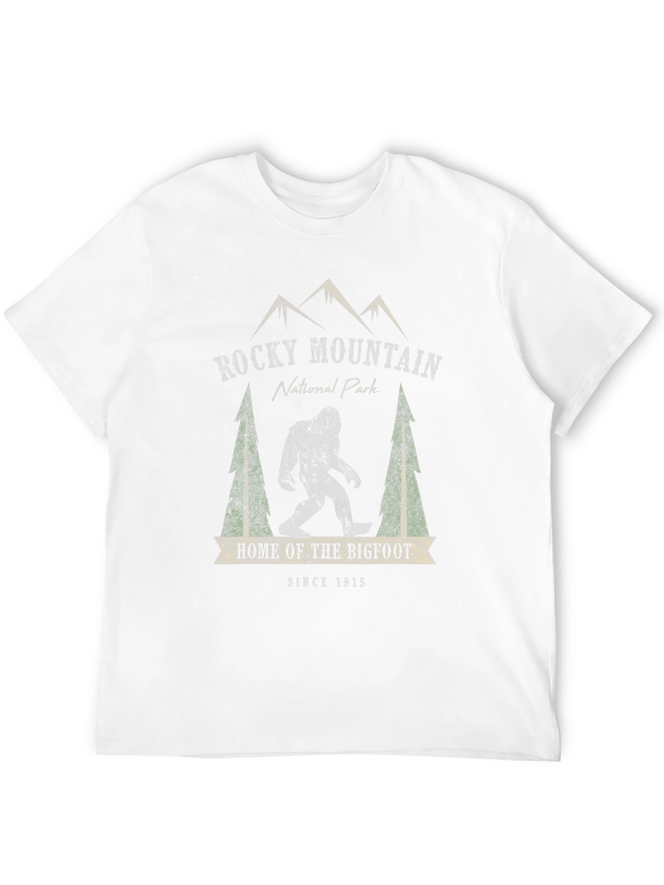 Rocky Mountain Bigfoot T-Shirt - National Park Tee