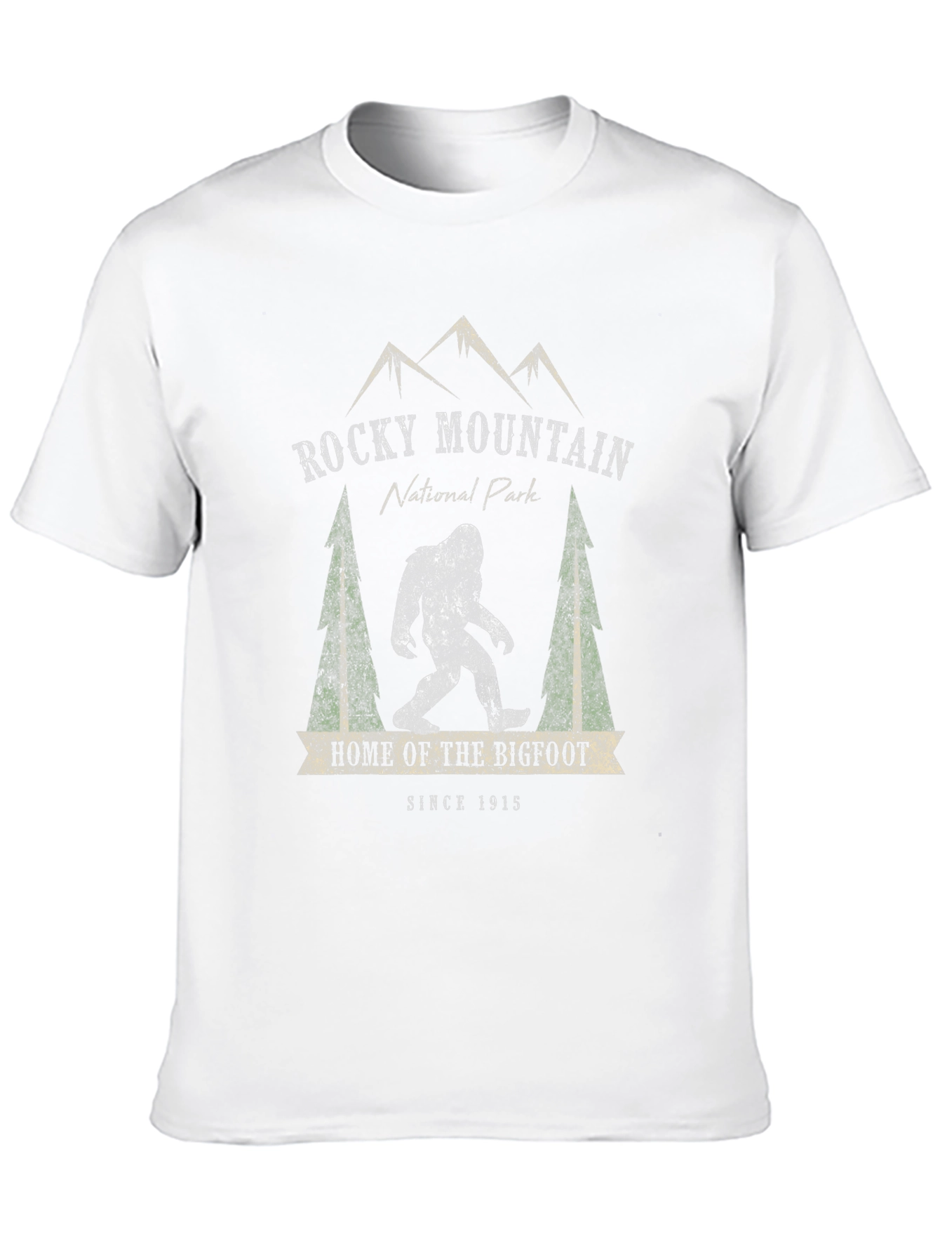 Rocky Mountain Bigfoot T-Shirt - National Park Tee