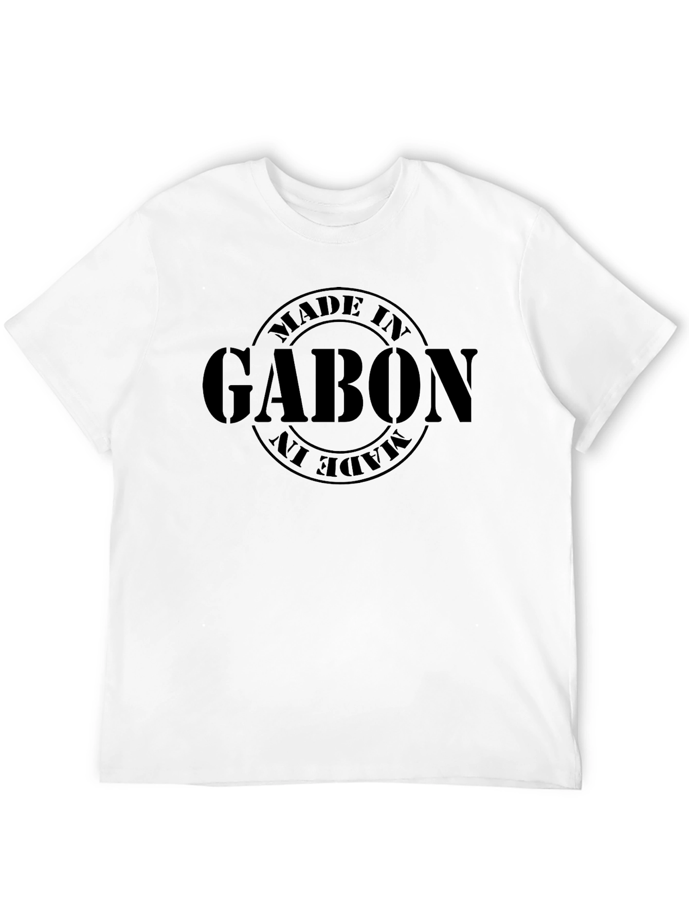 Made in Gabon Black T-Shirt