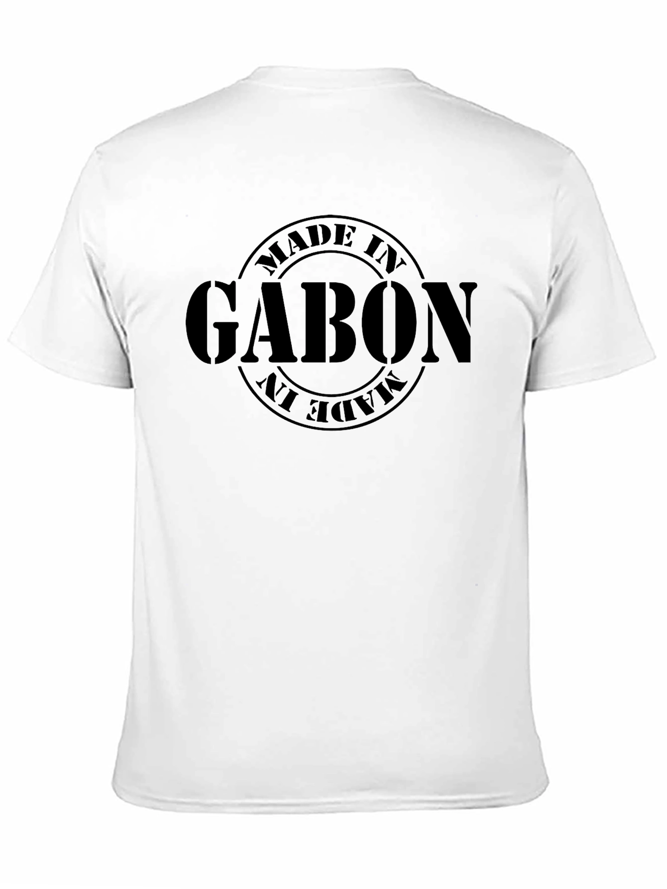Made in Gabon Black T-Shirt