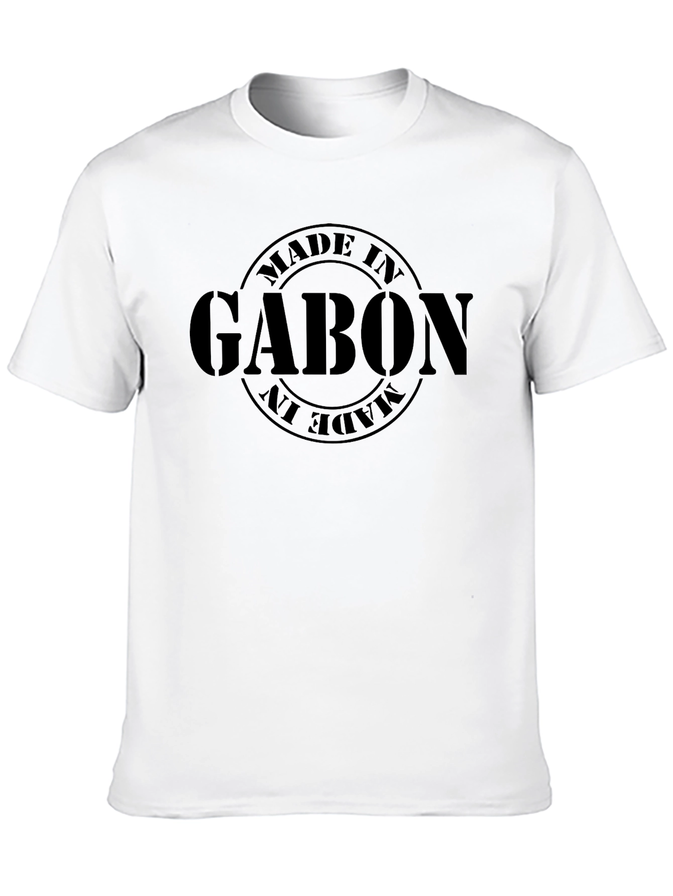 Made in Gabon Black T-Shirt