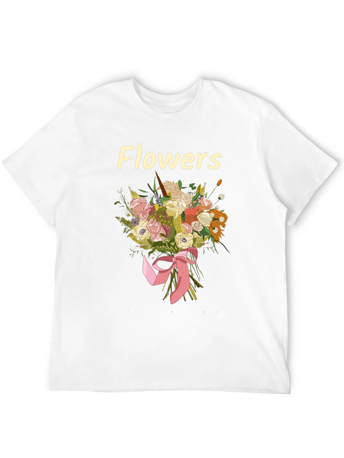 Floral Bouquet T-Shirt - Stylish Graphic Tee