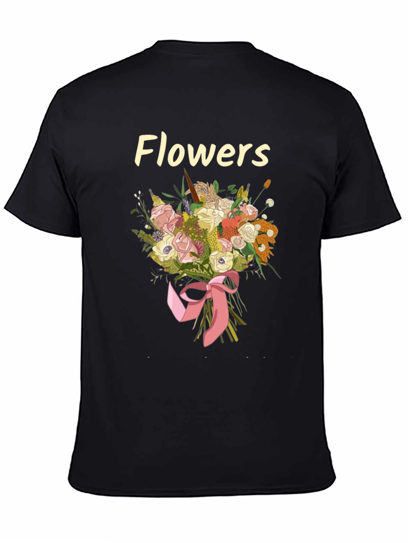 Floral Bouquet T-Shirt - Stylish Graphic Tee