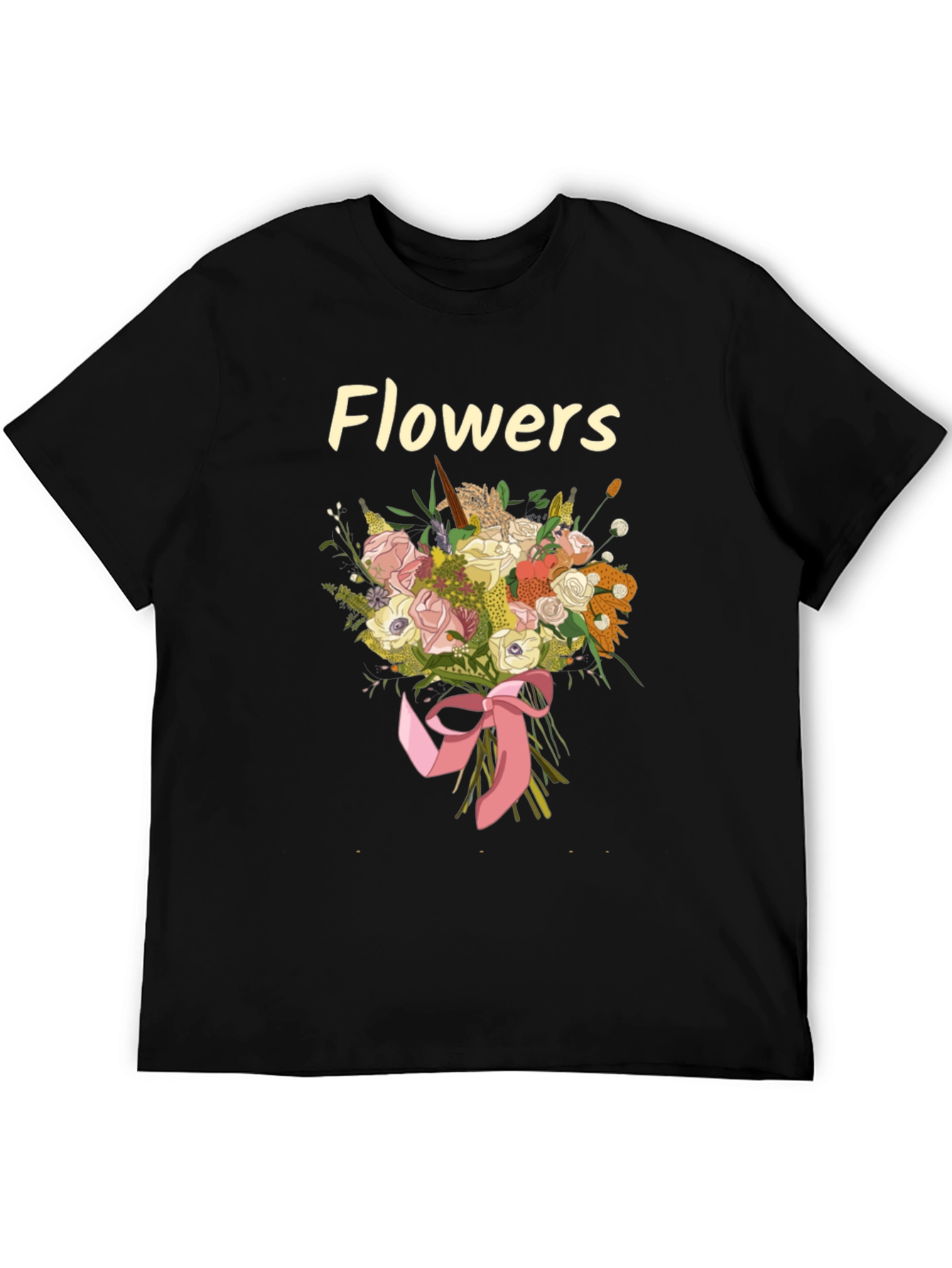 Floral Bouquet T-Shirt - Stylish Graphic Tee