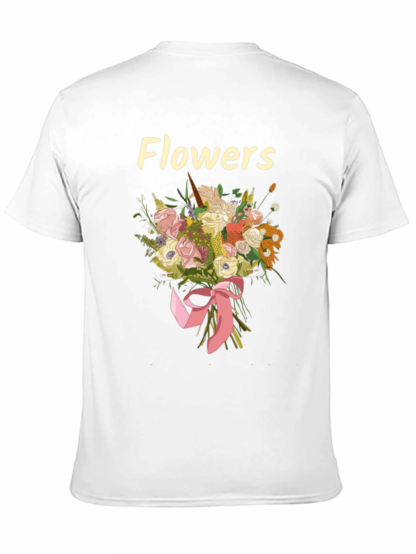 Floral Bouquet T-Shirt - Stylish Graphic Tee