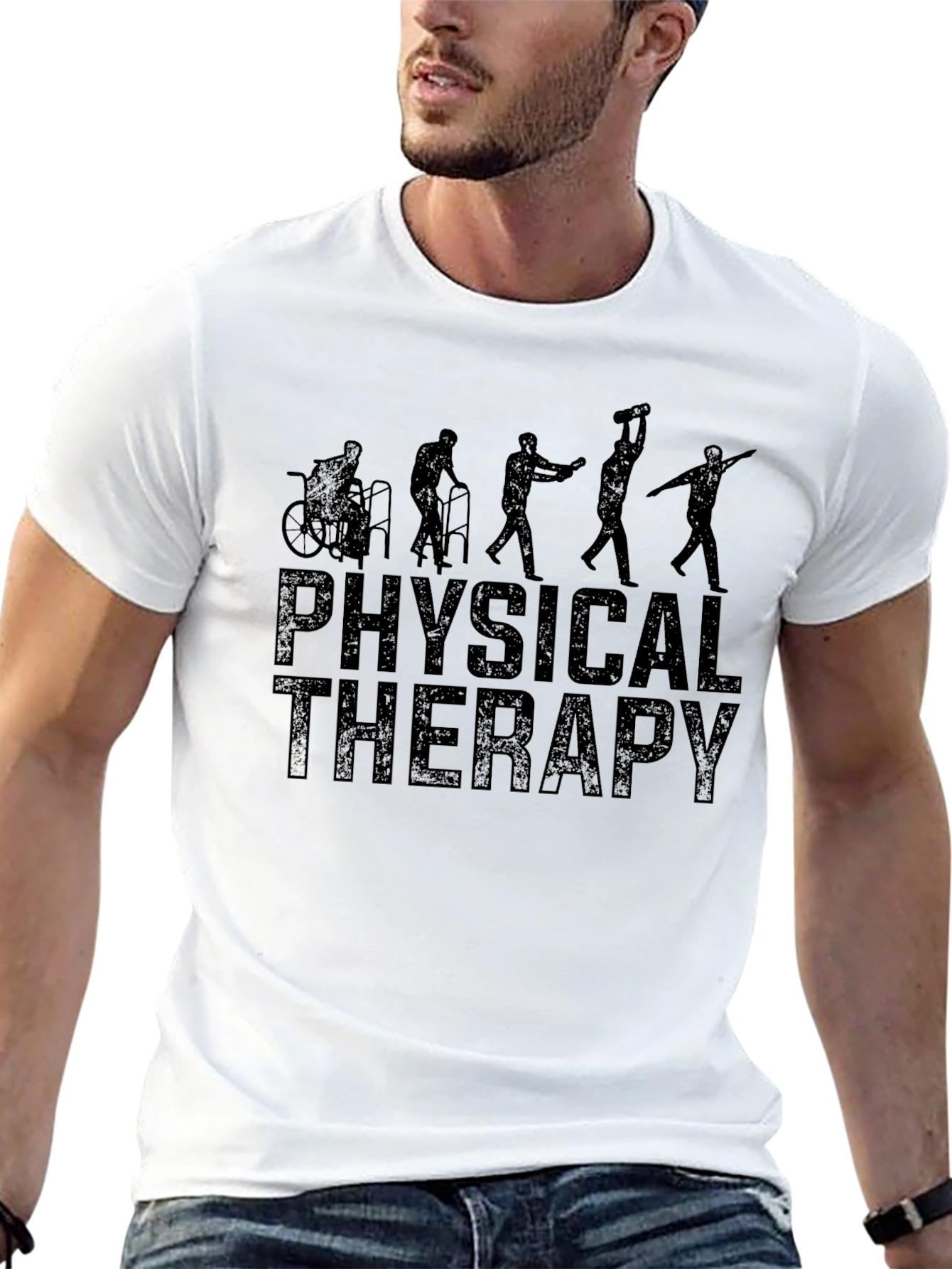 Physical Therapy Evolution Graphic T-Shirt
