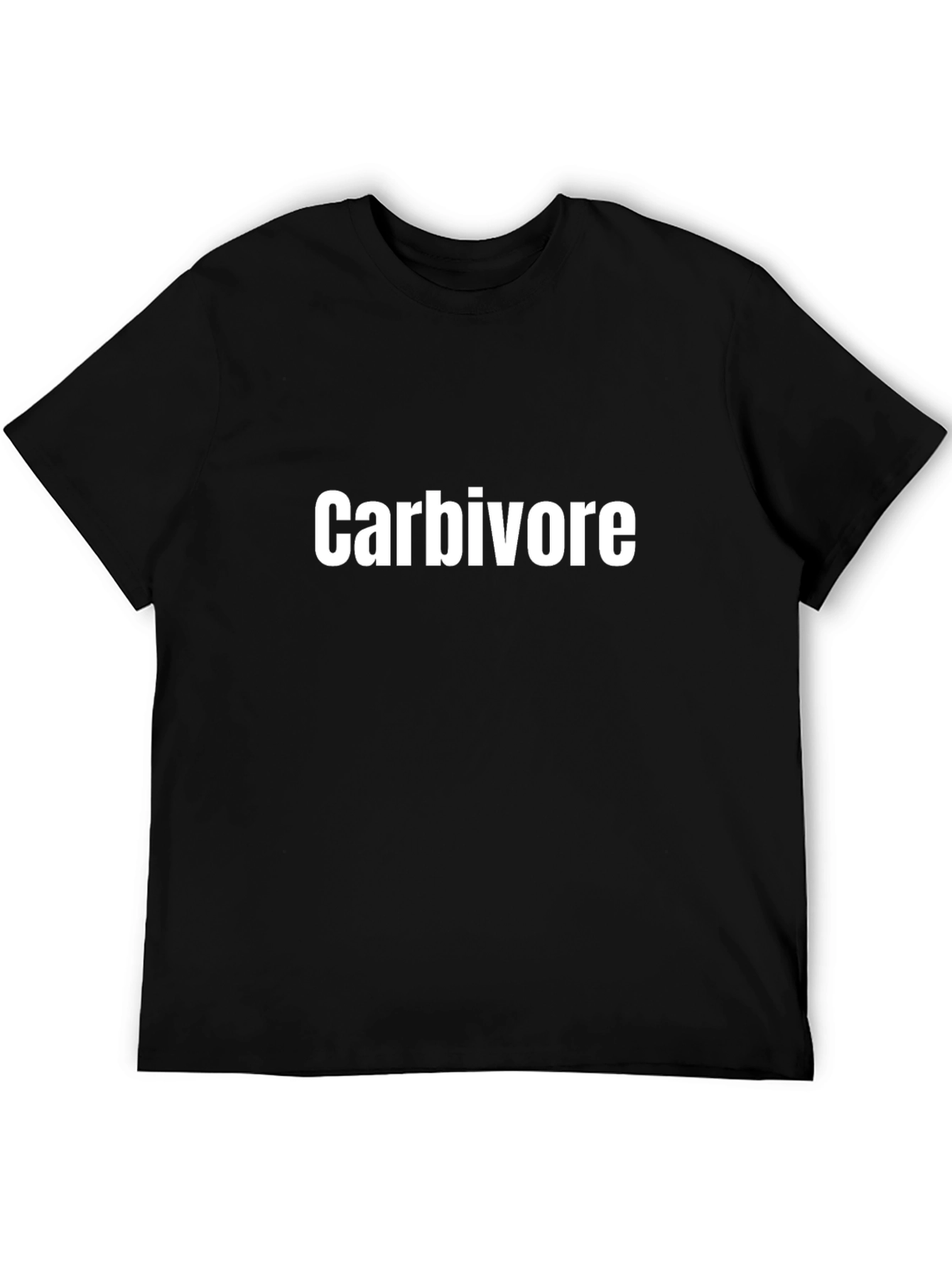 Carbivore Graphic T-Shirt - Black Cotton Tee