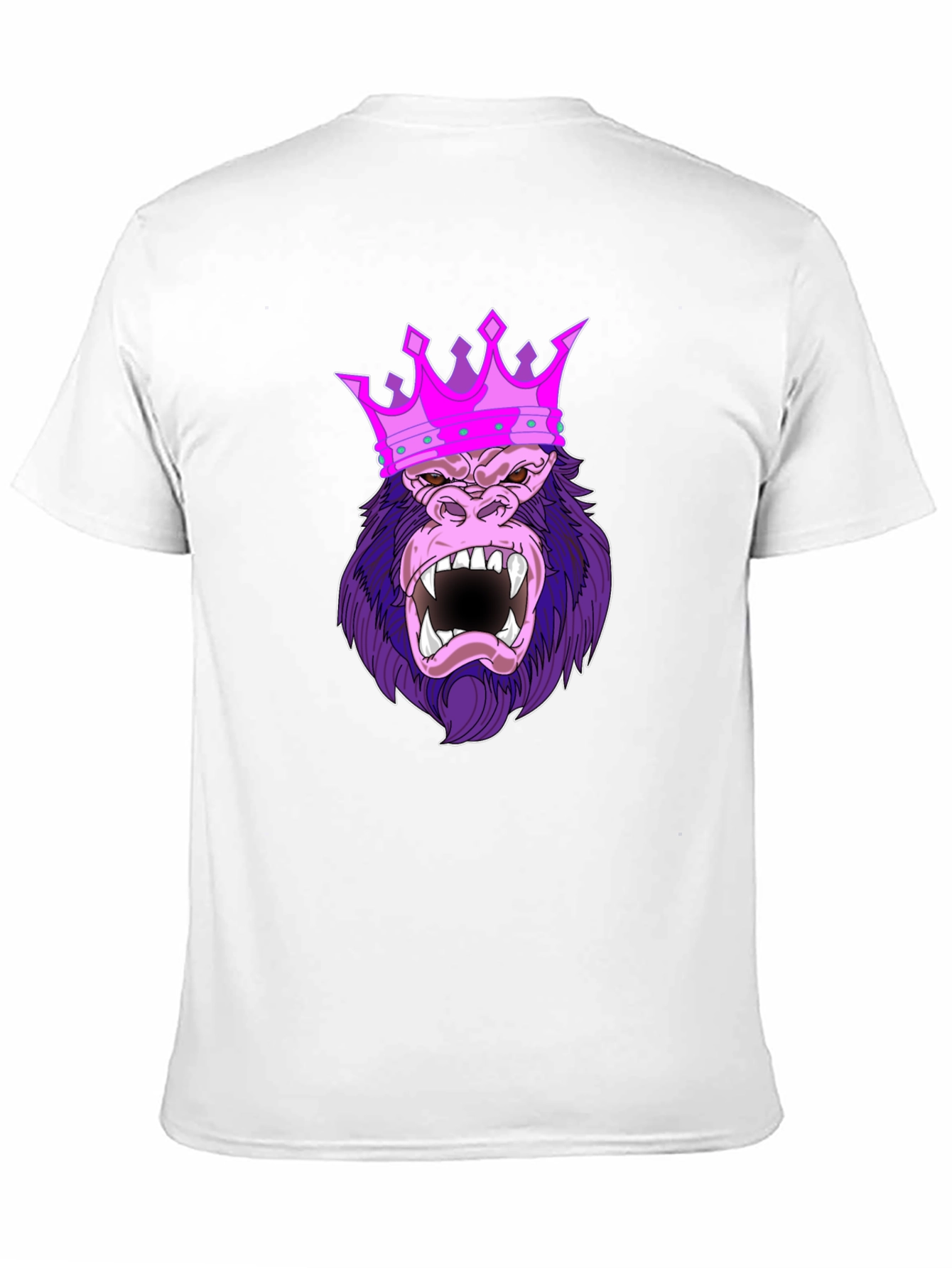 King Kong T-Shirt - Gorilla Crown Graphic Tee