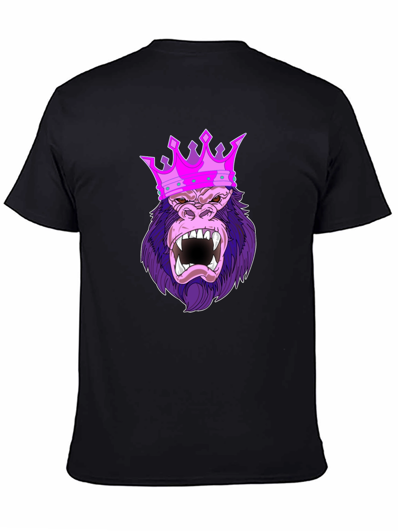 King Kong T-Shirt - Gorilla Crown Graphic Tee