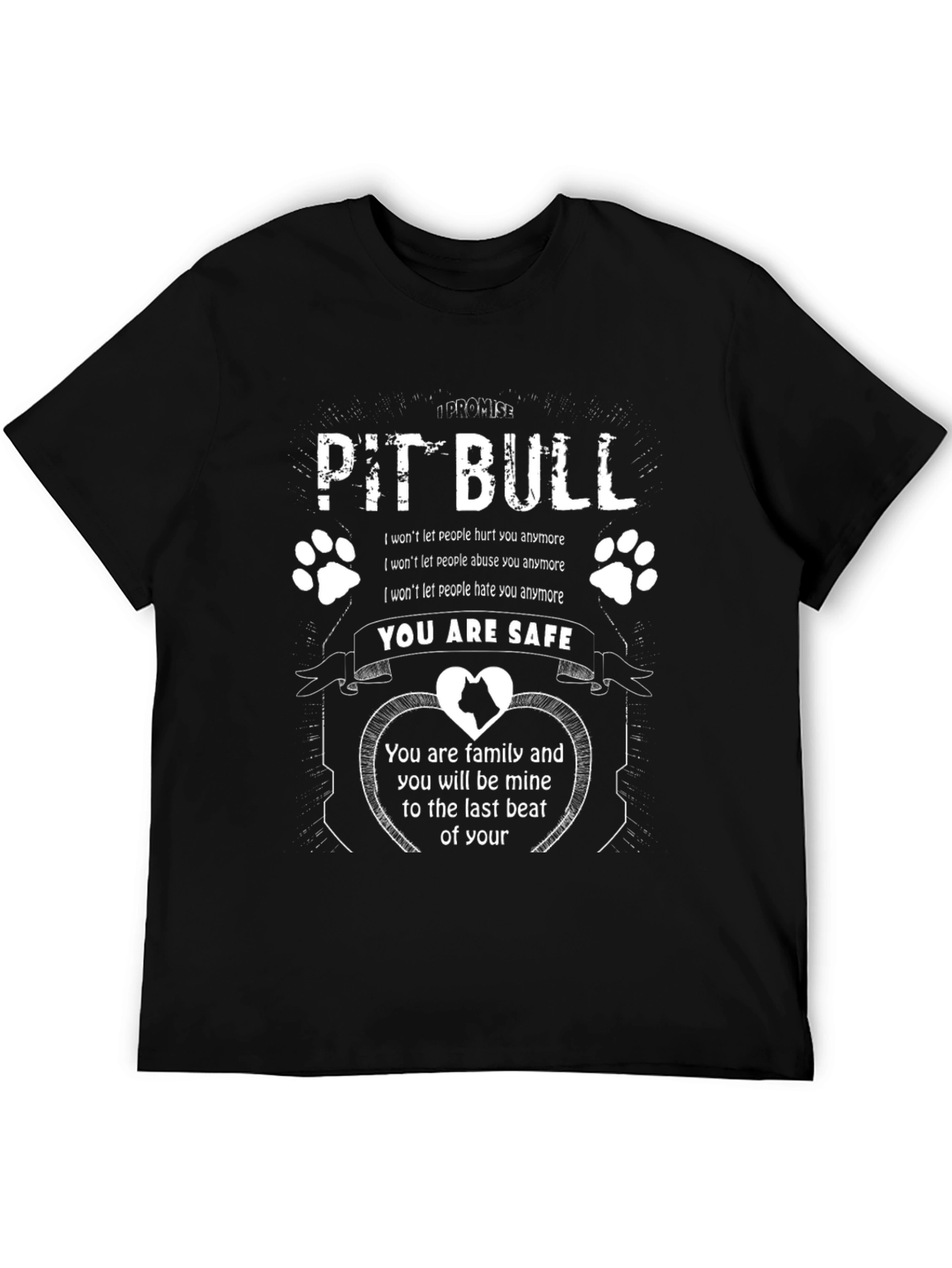Pit Bull Promise T-Shirt - Dog Lover Tee