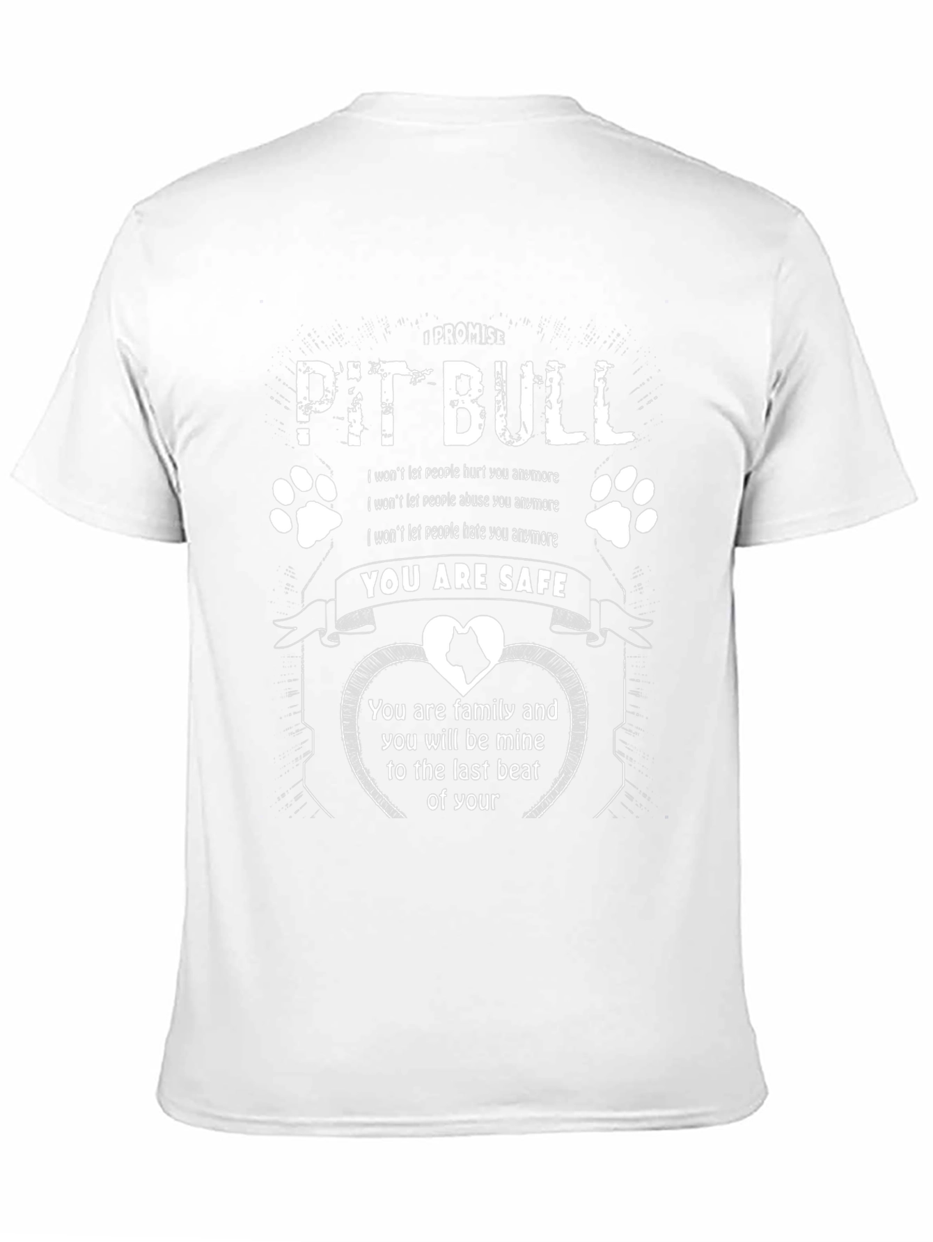 Pit Bull Promise T-Shirt - Dog Lover Tee
